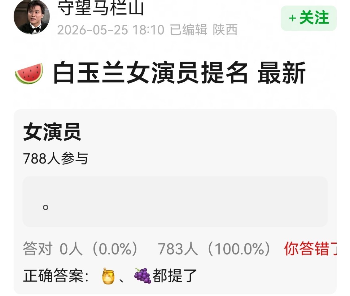 杨紫 白玉兰提名说是杨幂杨紫都提了，这下不知道会有多少家顶流要破防了🧐 