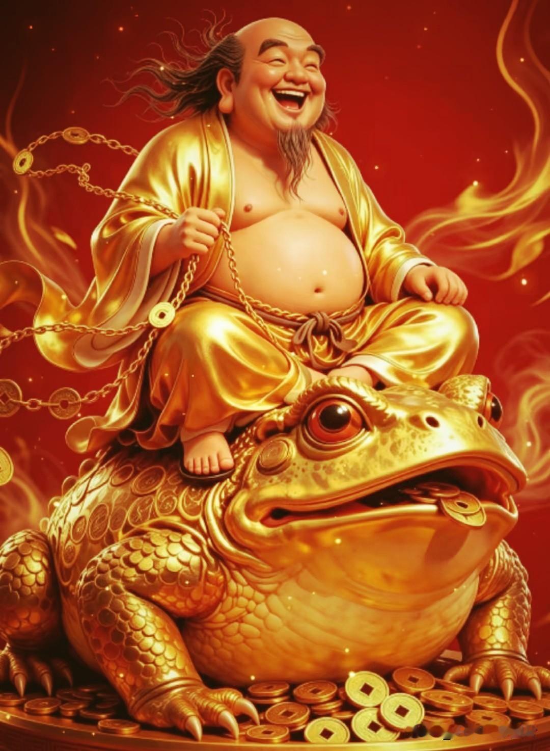刘海戏金蟾——偏财祖师