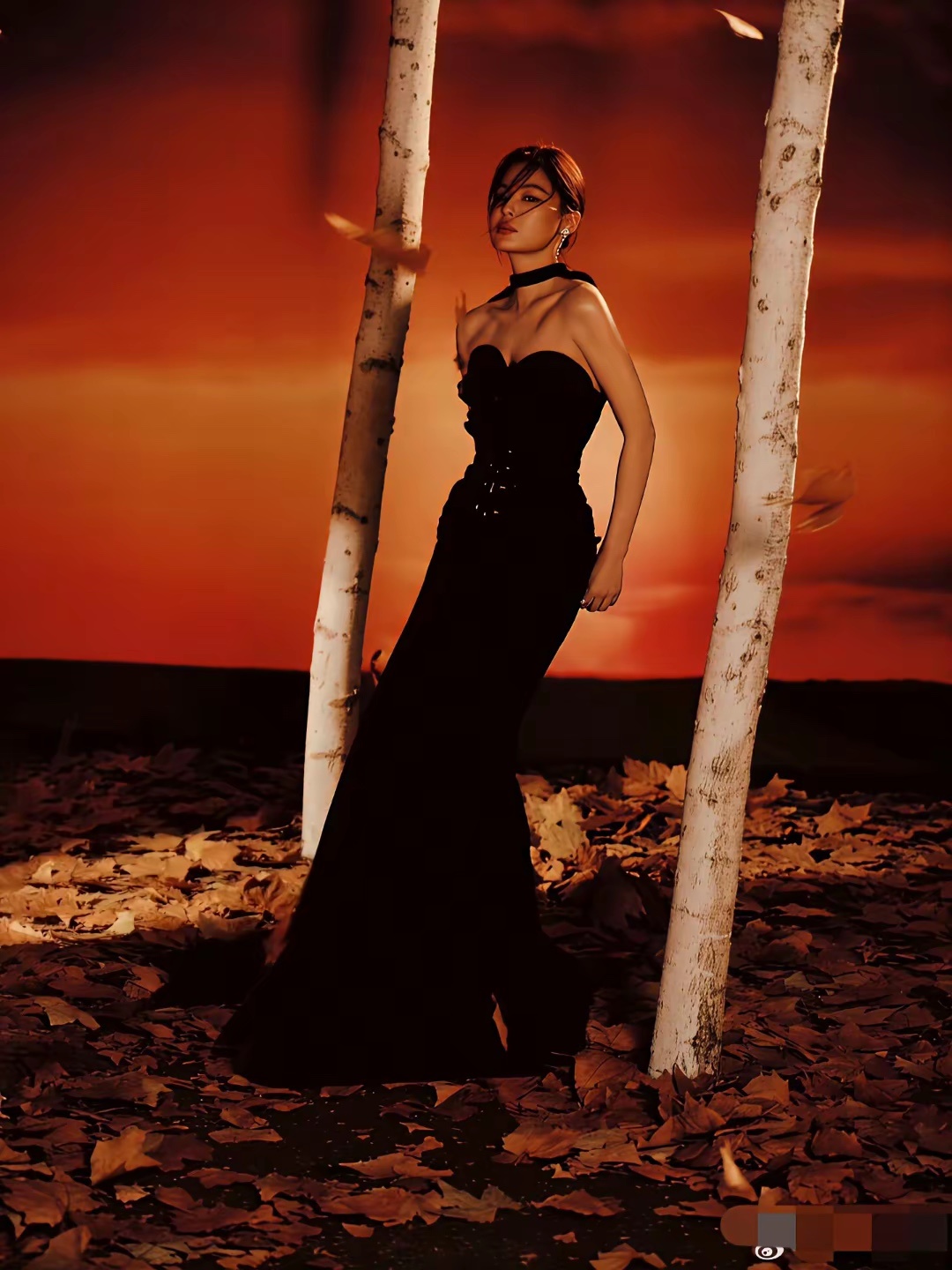 今天女明星穿了ES高定的是辛芷蕾和关晓彤