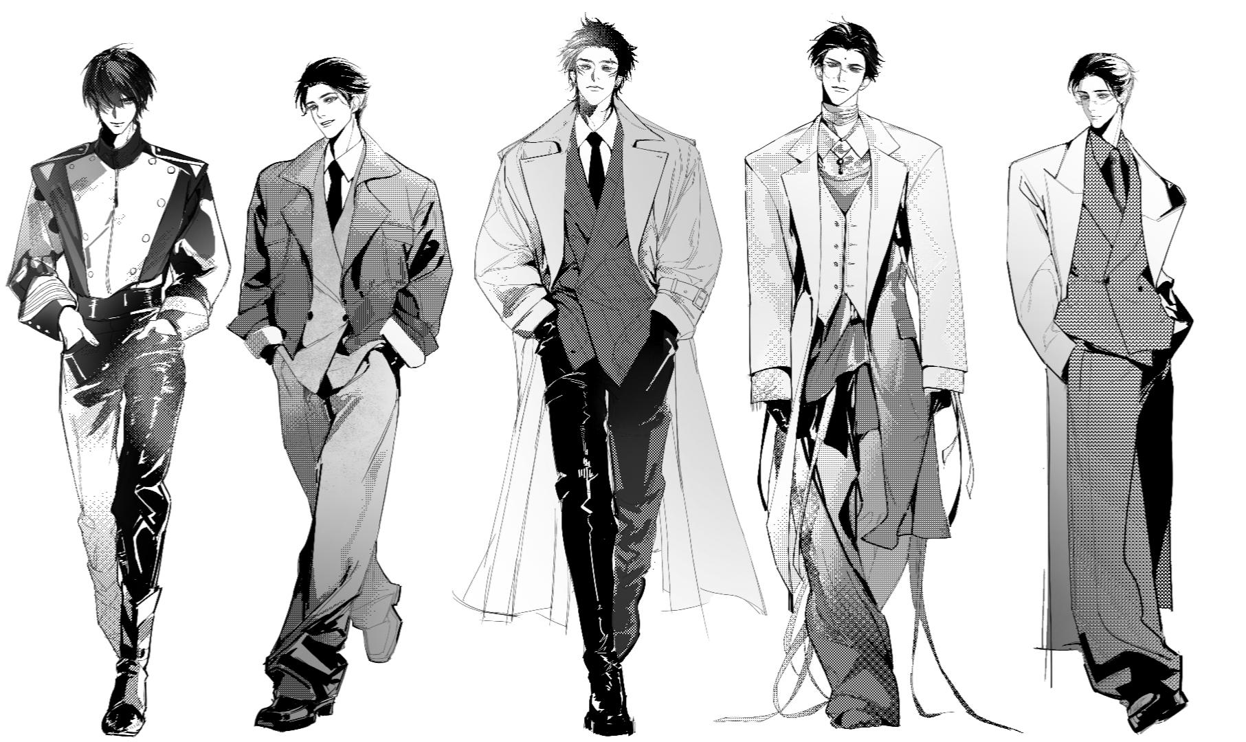 就这样让oc走秀。已经爽的想搞本杂志出来了。。