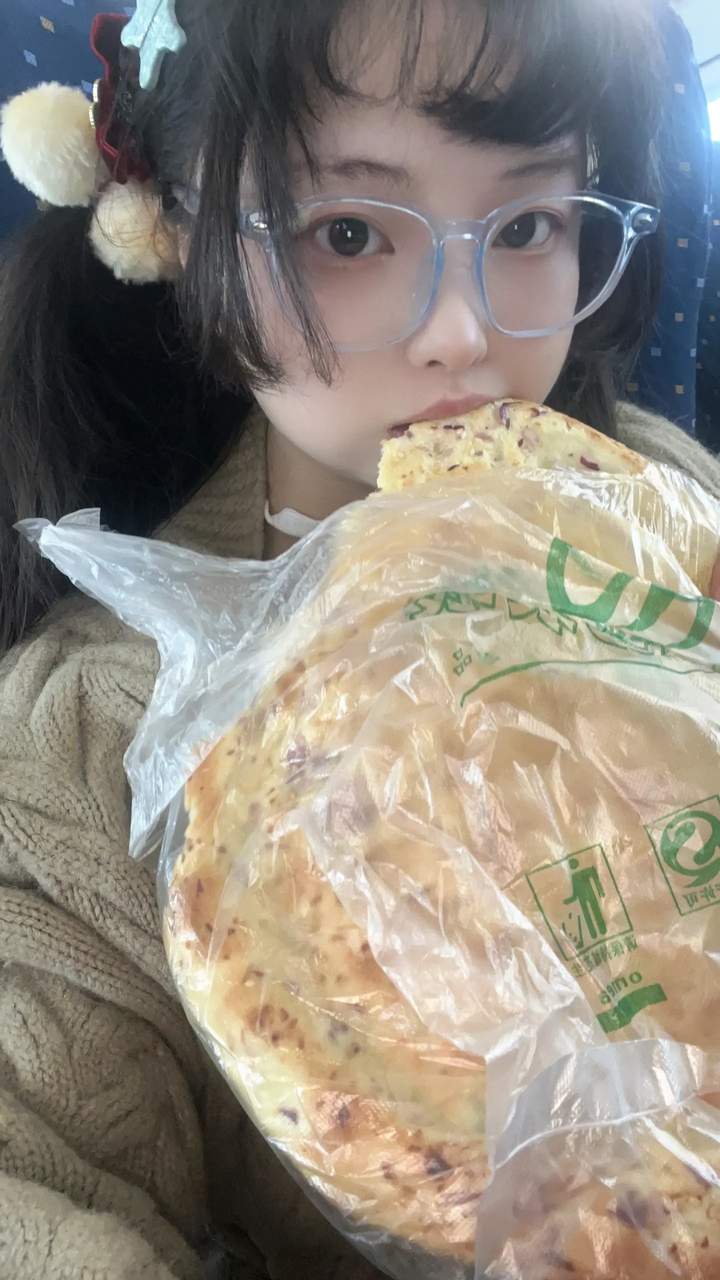 吃到发困了有点。