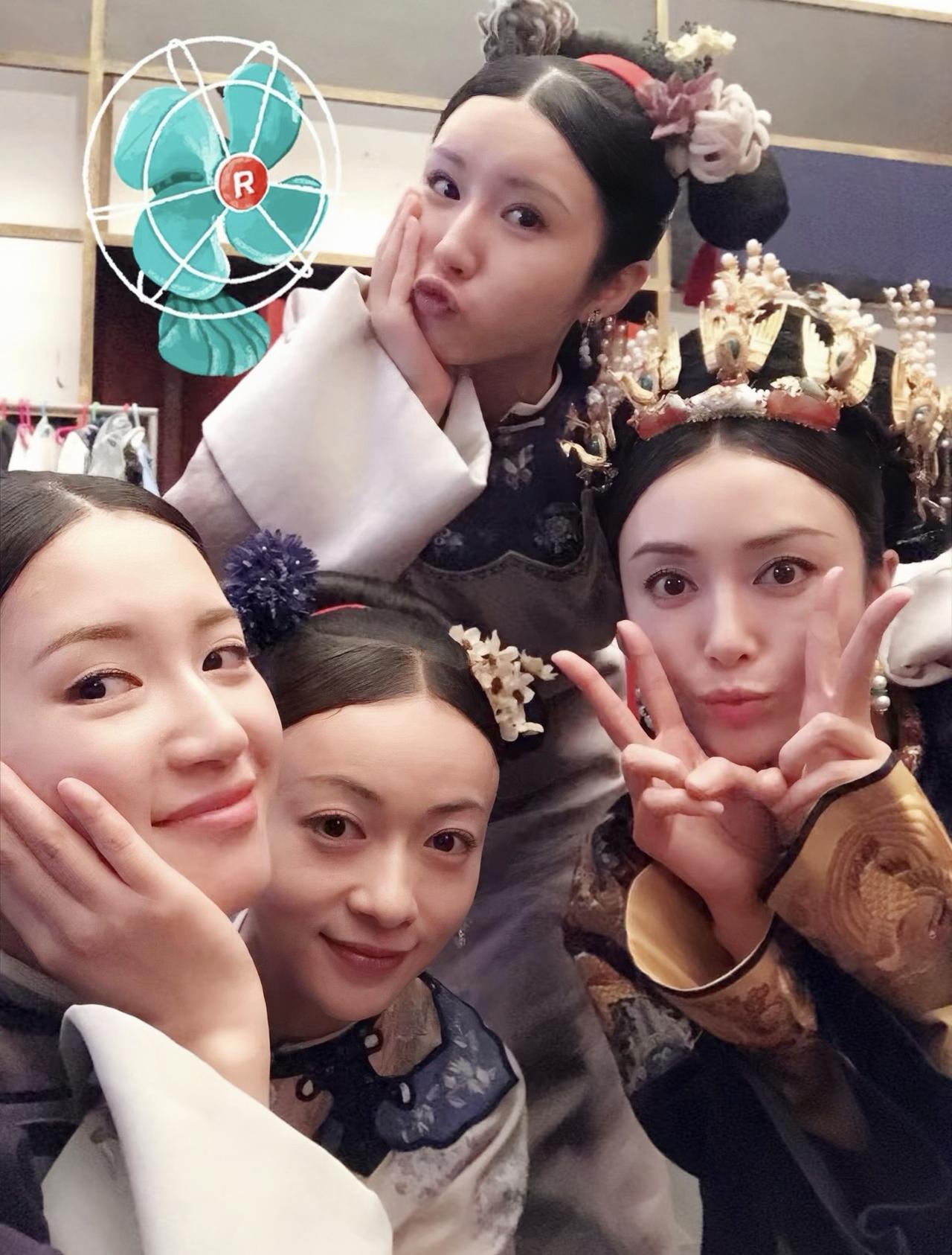 2017年，拍摄古装剧《延禧攻略》的时候，剧组演员在幕后的搞笑花絮。

每一位演