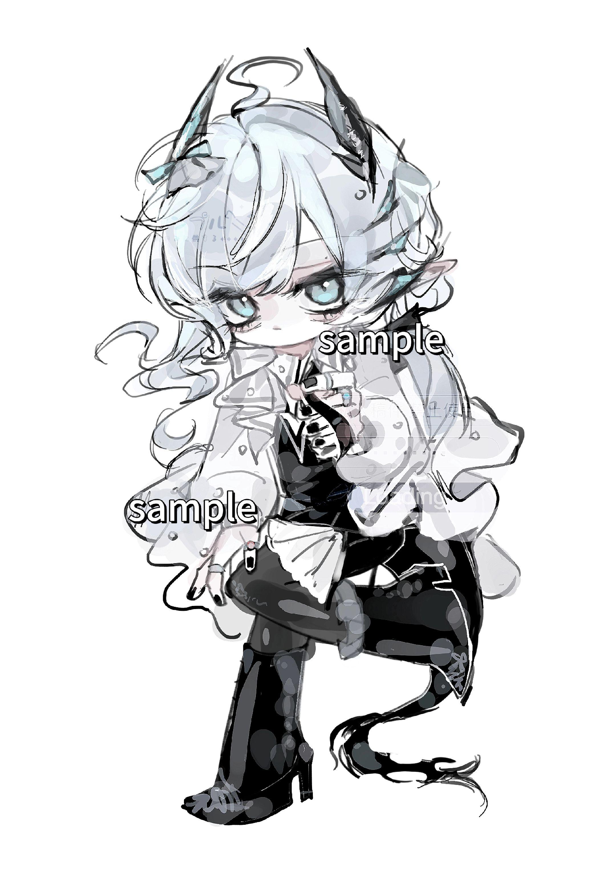 已完售的设定和赠图。