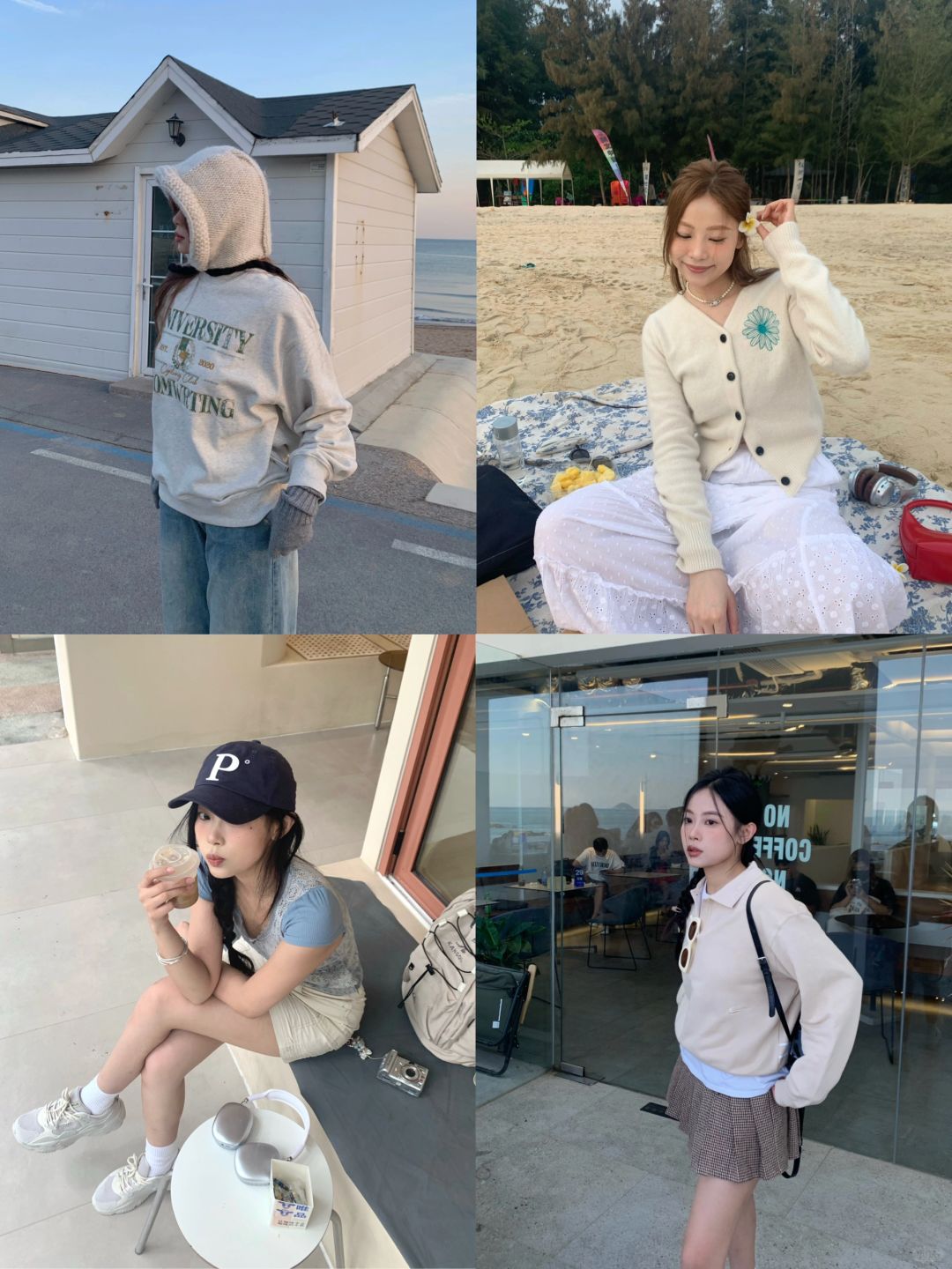 韩女拍照tips🧂把氛围感拿捏住了