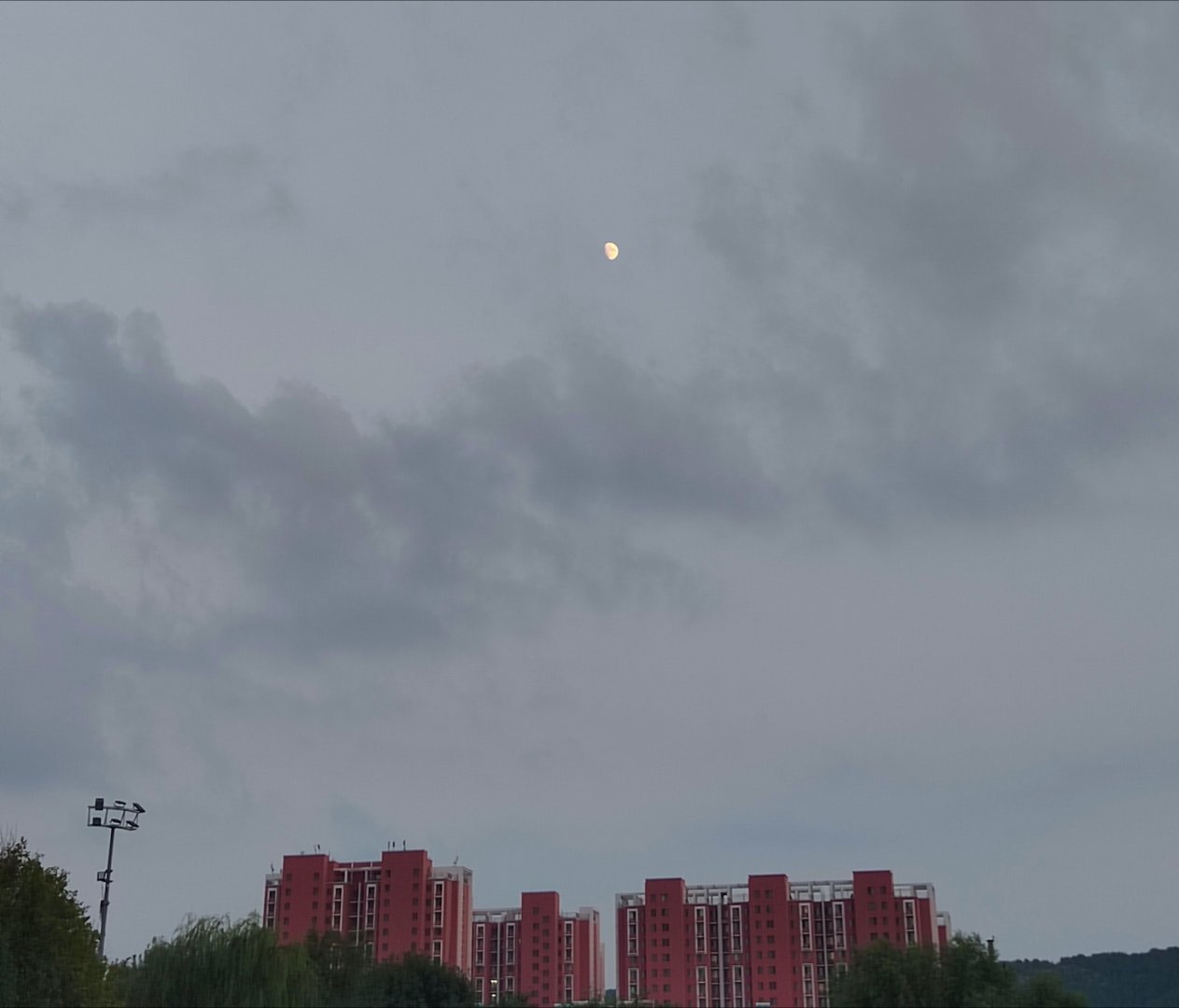 阴天也有月亮看，情人节快乐哥哥