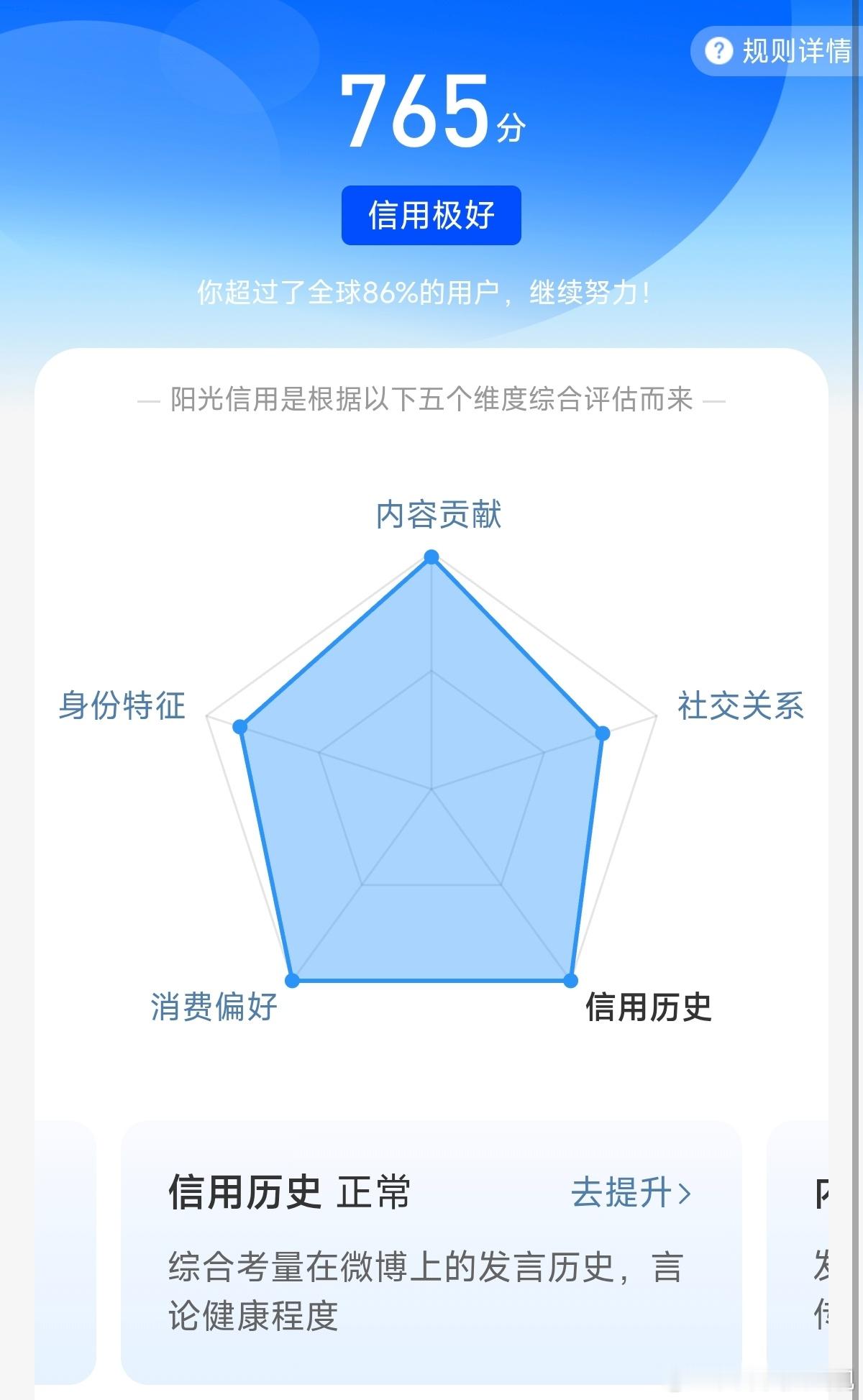 十月第二天来涨阳光信用了！15字zzp即可阳光信用✨ ​ ​​​