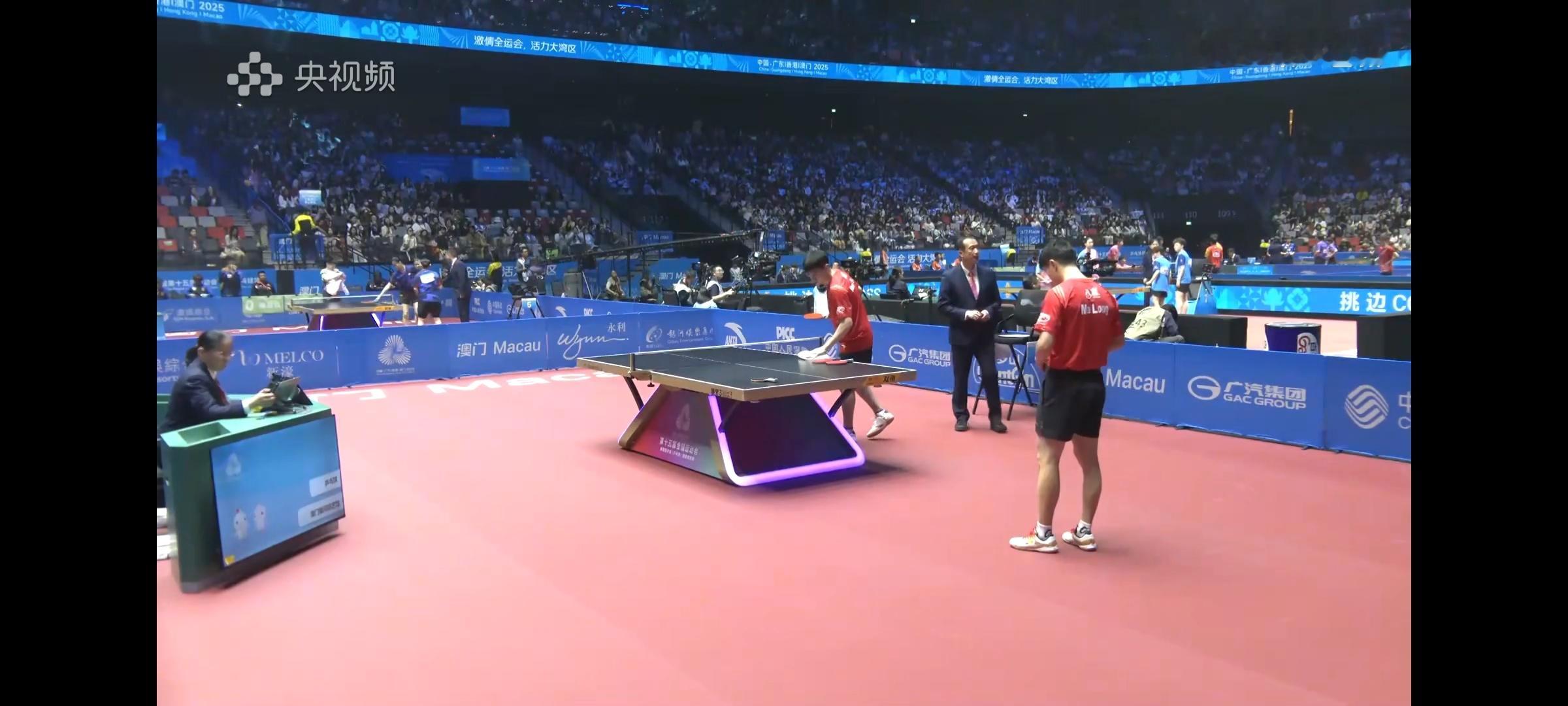 第一二局大比分优势，第三局感觉失误多了，对方多打大角度，我龙和🧈的衔接不是很流