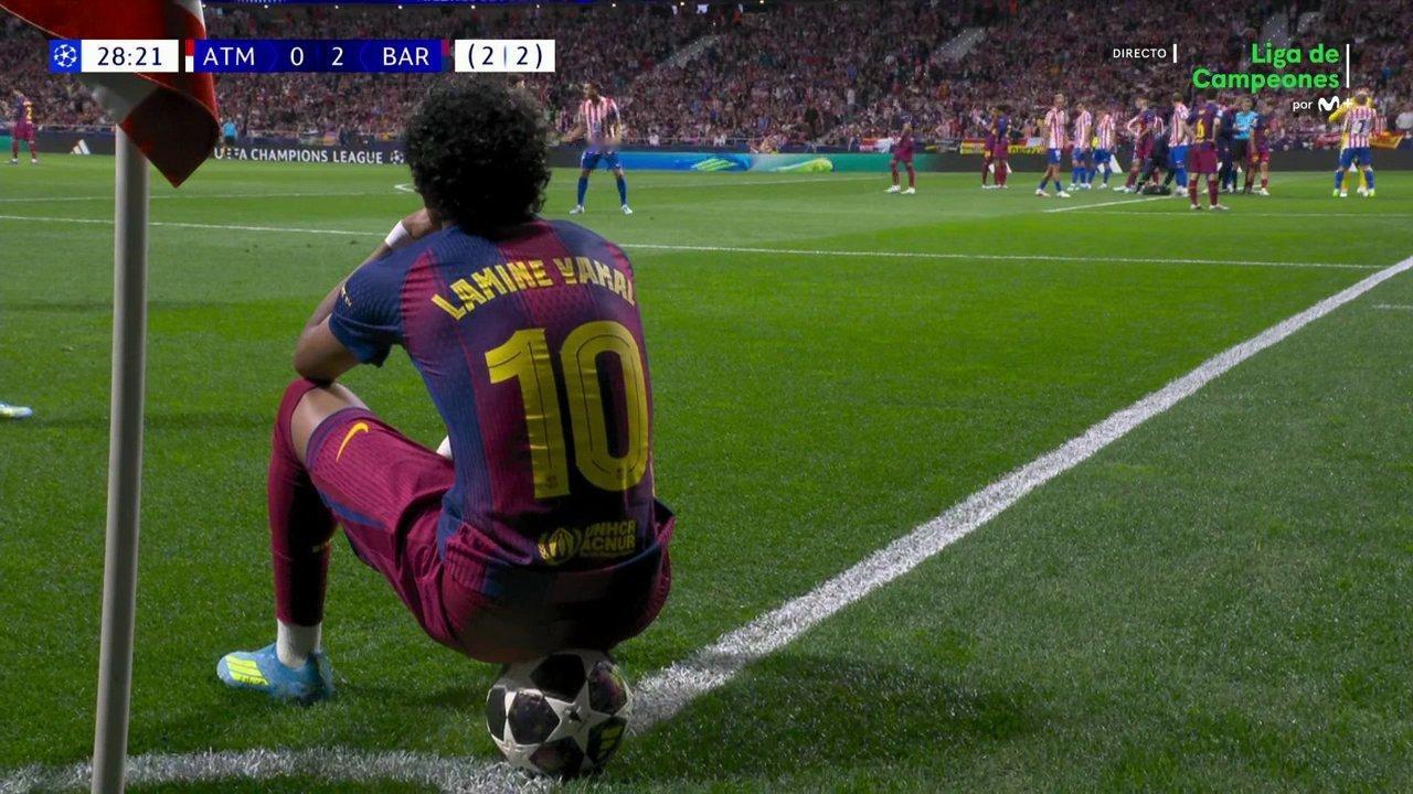 世界名画🤔欧冠联赛马竞vs巴萨巴萨