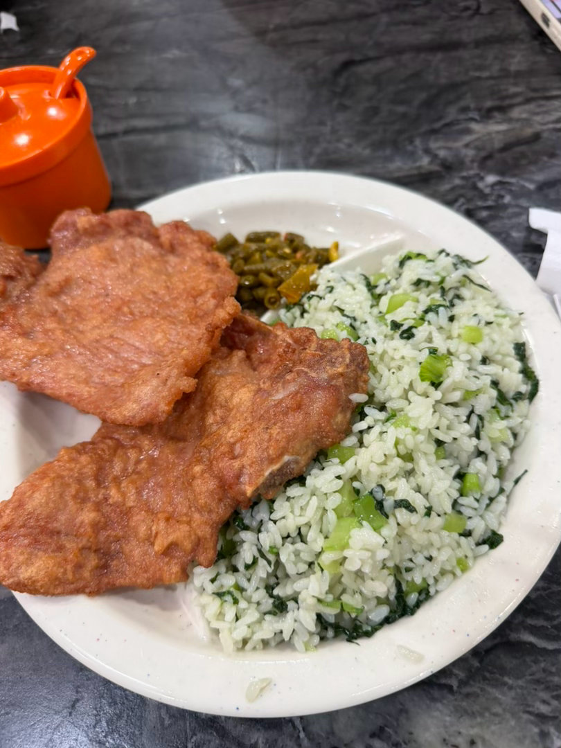27 元，大排菜饭，强制 2 块大排[允悲] ​​​