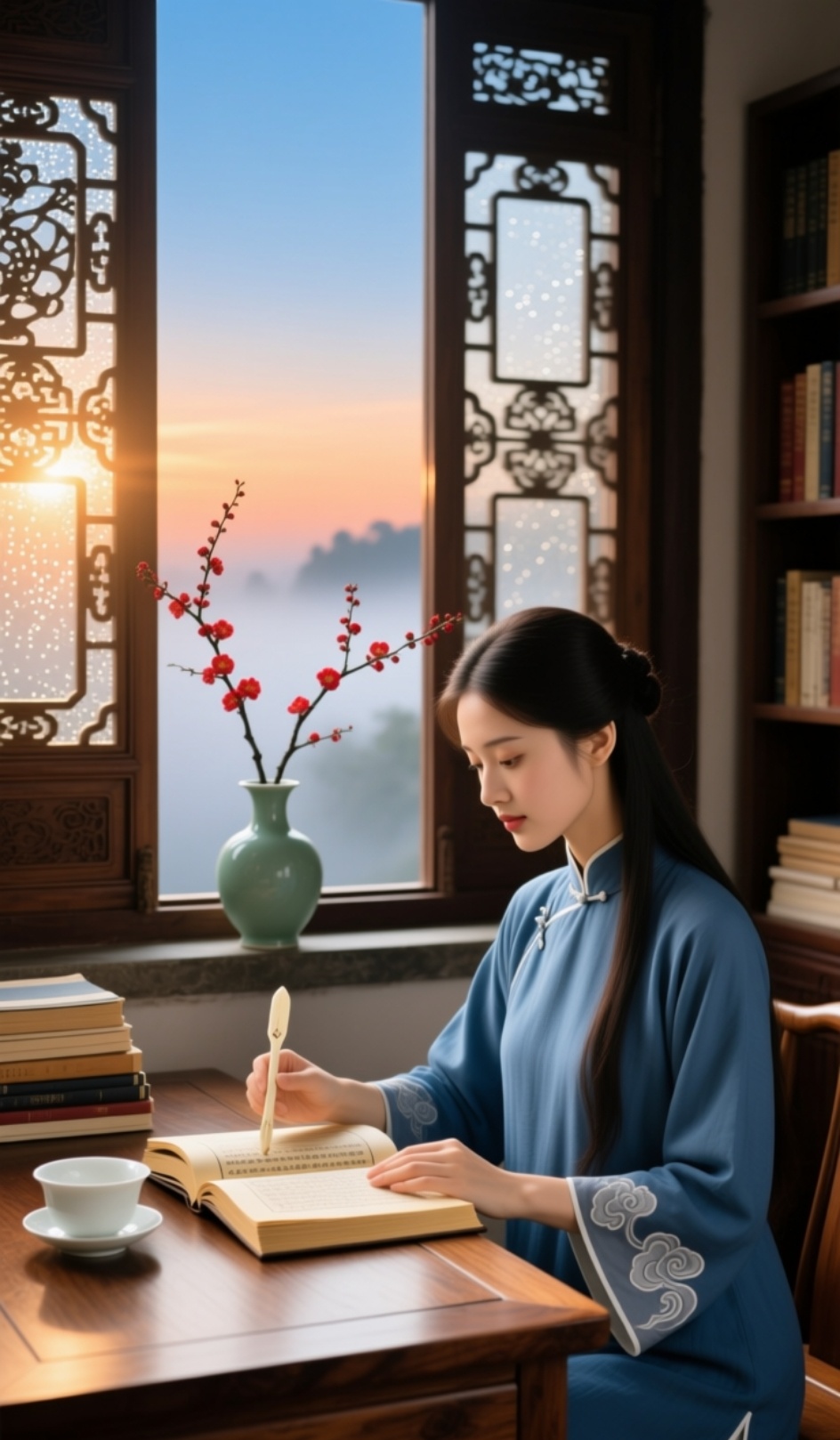 生活手记墨香氤氲的世界里，时光酿着永恒的温柔。人海中素未谋面的我们，因文字牵起缘
