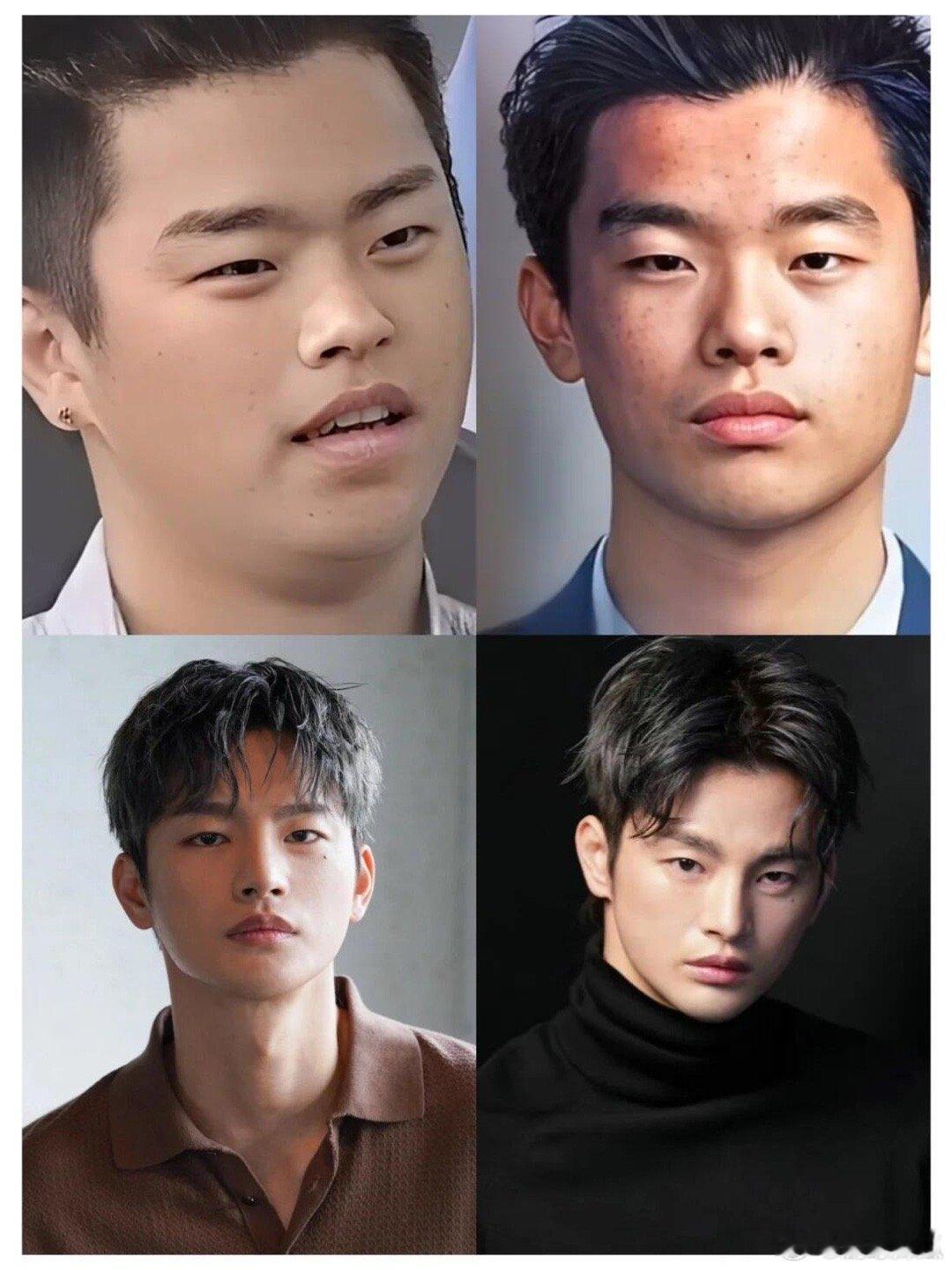 韩国，真的男大也十八变 ​​​