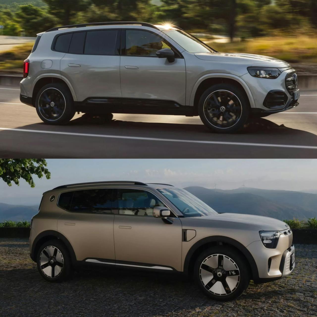 尽管新GLB与Smart 5号诞生于截然不同的平台，但从诸多角度看，这两款车确实