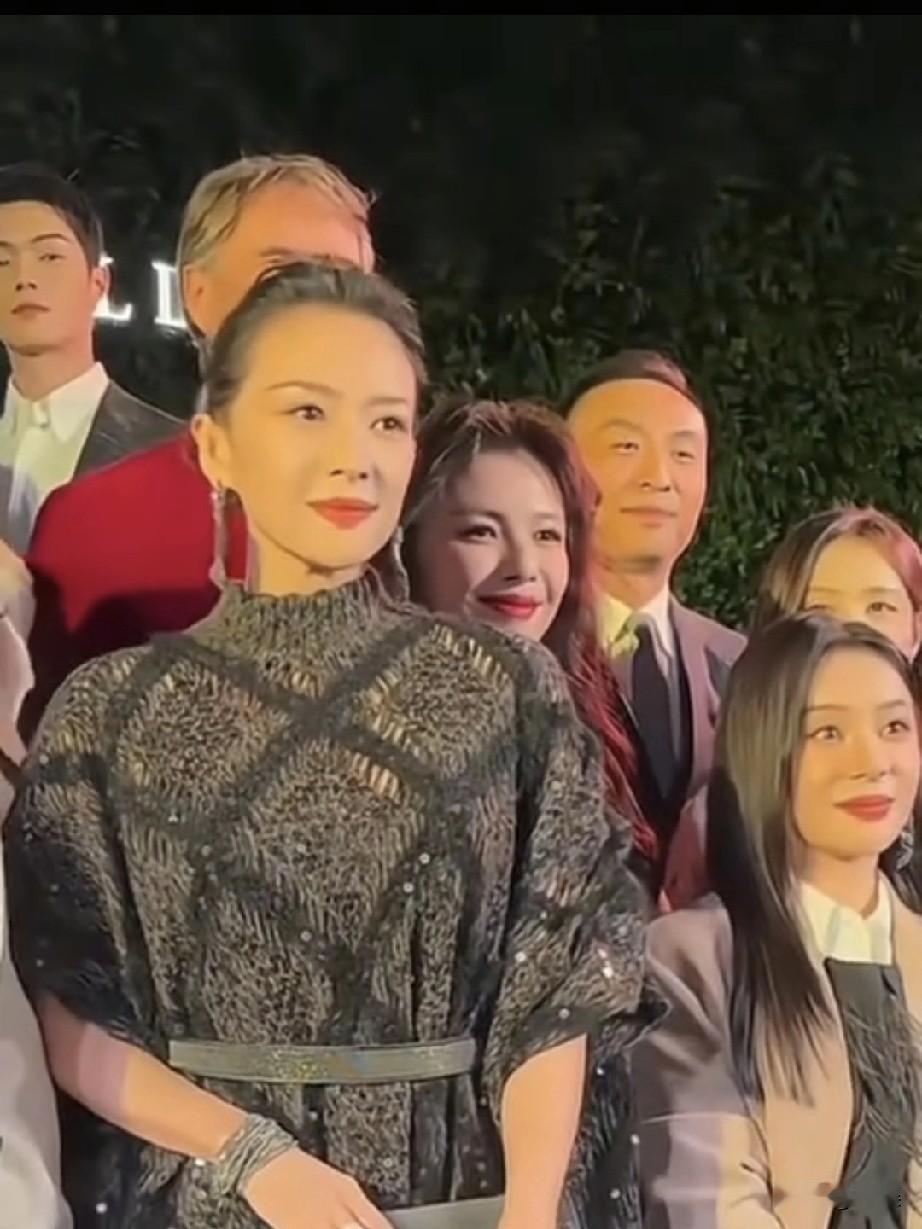 章子怡明星们齐聚一堂