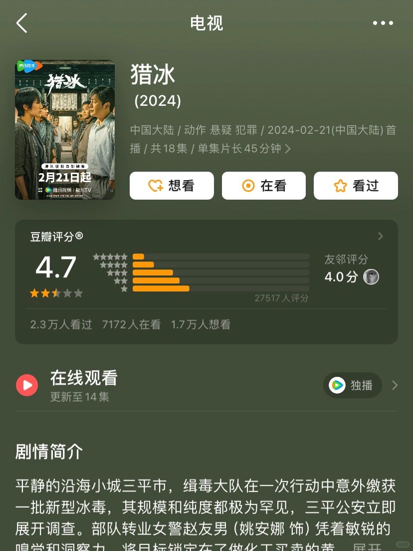 【剧集】无语，心疼张颂文