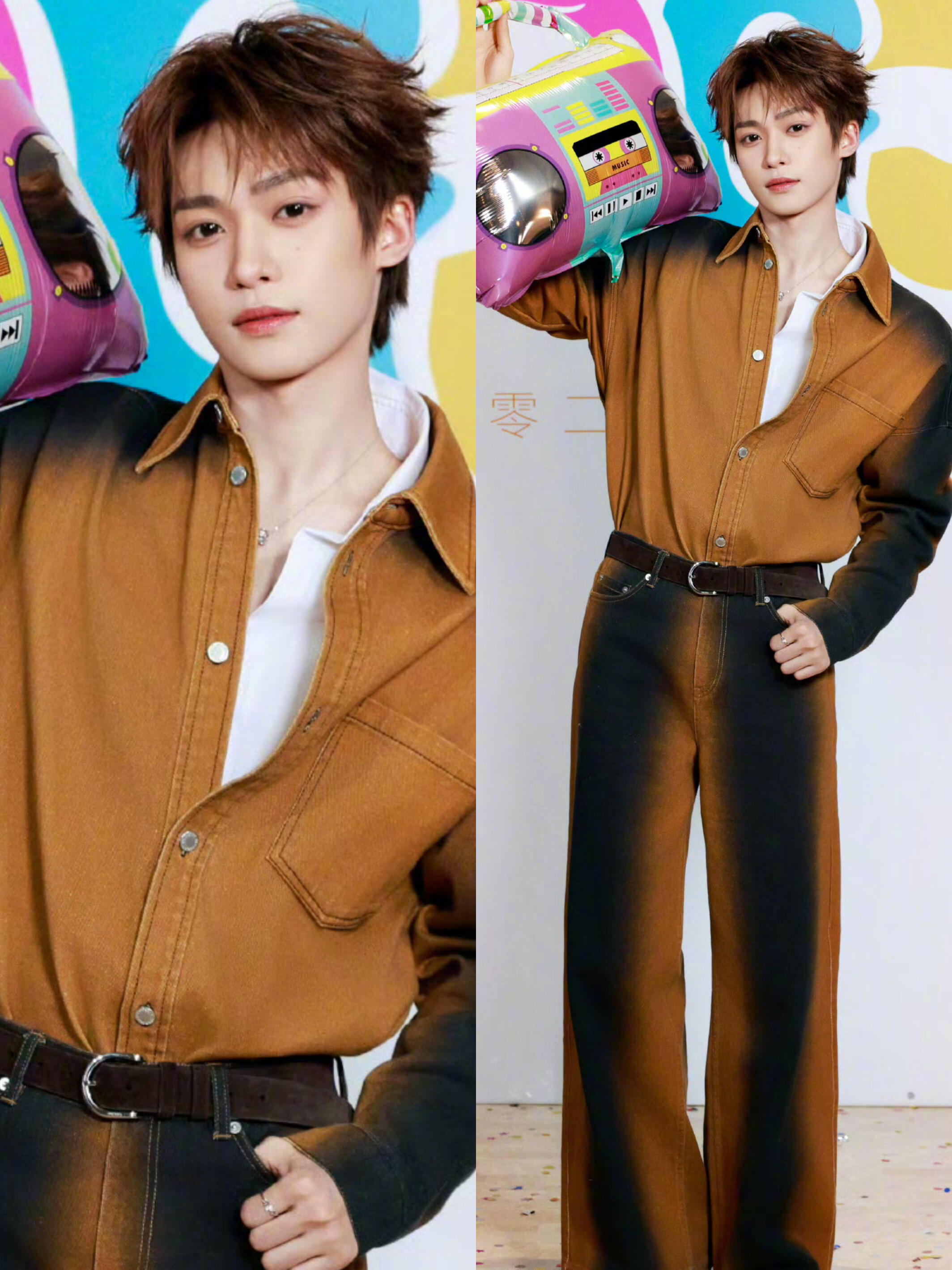 刘冲发了梓渝梓渝参加VOGUE年会梓渝VOGUE年会官方照 这脸蛋这身材 随便一