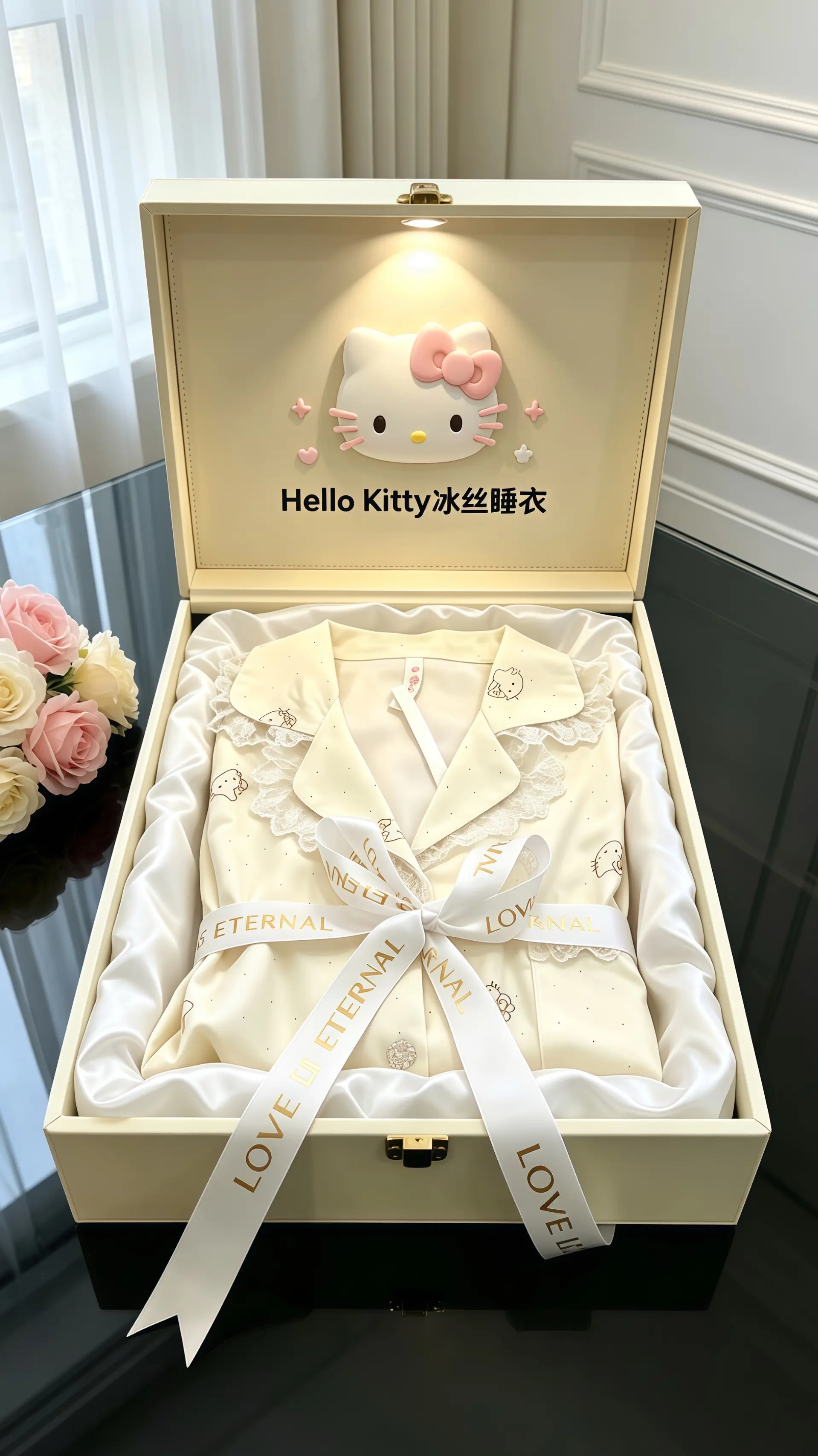 睡衣家居服好物推荐Kitty猫少女心好物 家居服仪式感