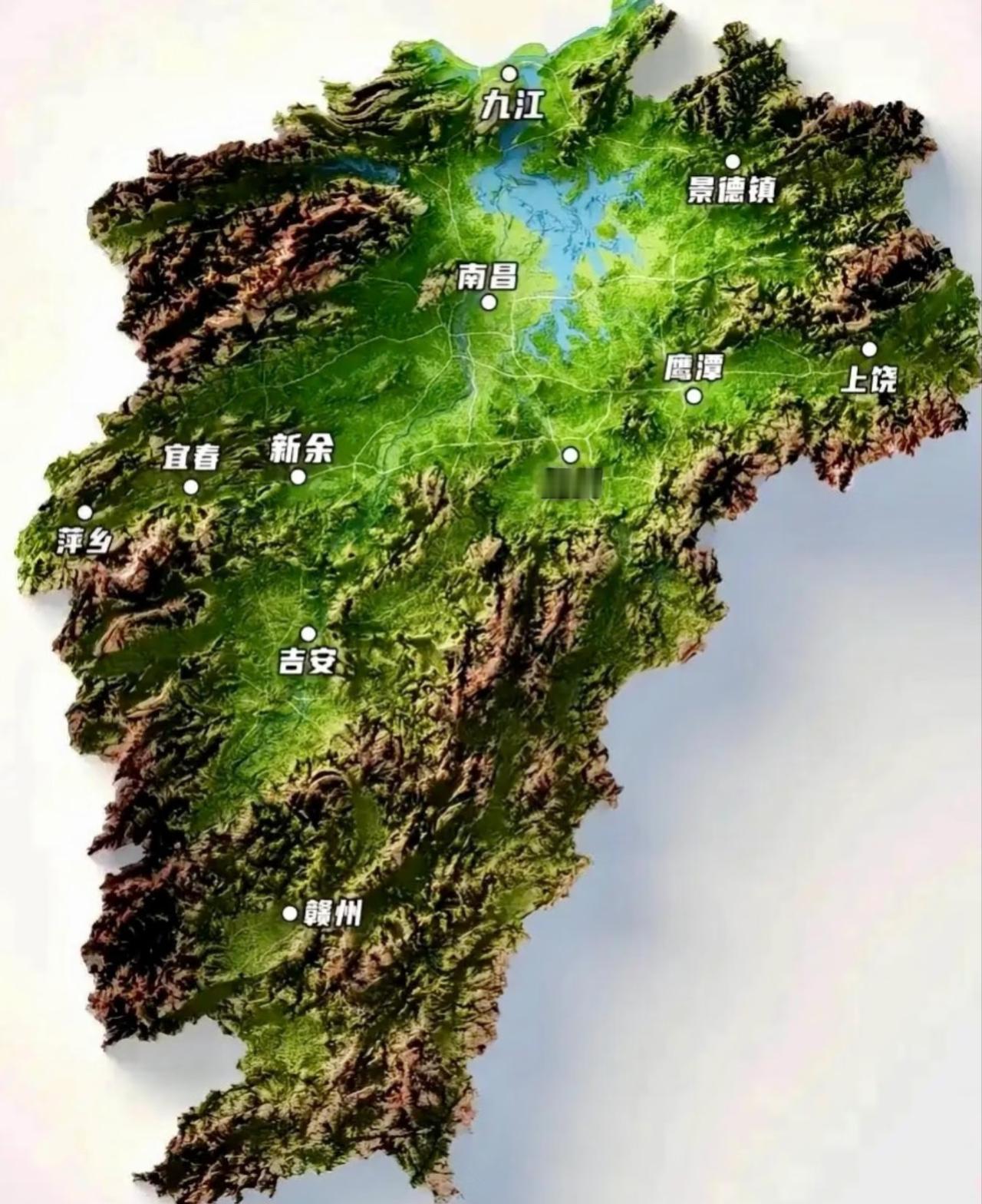 问大家一个问题，
如果提起江西的地貌特征，
你首先会想到什么？
作为我这两年去过