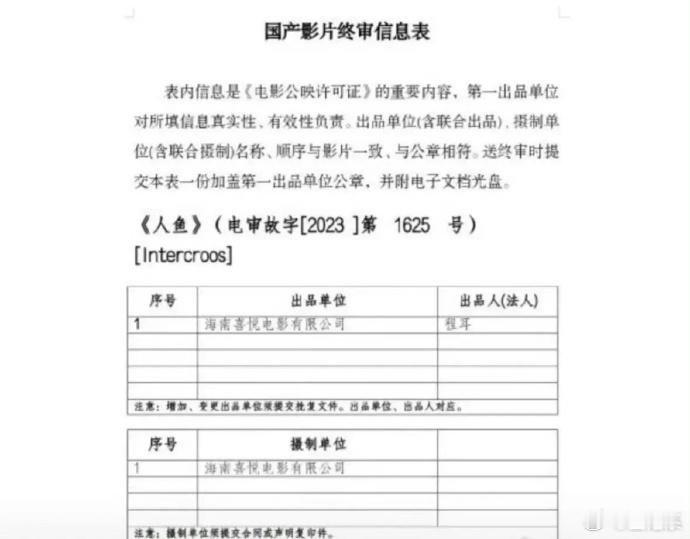 电影《人鱼》在终审了，十一有望播出[哆啦A梦吃惊] ​​​