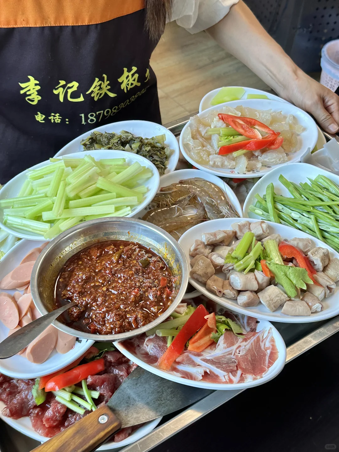 还有多少五乡人民没吃过这家铁板烧啊！！