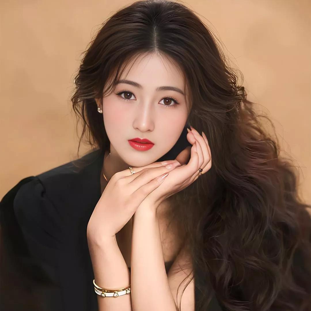 优雅气质女神，红色唇妆惊艳全场少女粉唇妆 唇妆淡妆 甜美的唇妆 温柔粉唇妆 少女