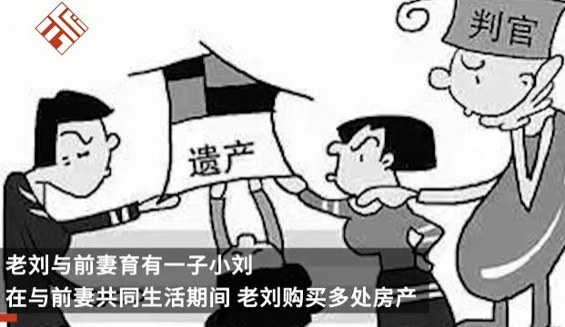 河南平顶山，一男子丧偶后，再婚娶了大妈，两人共同生活10年，男子过世后，儿子上门