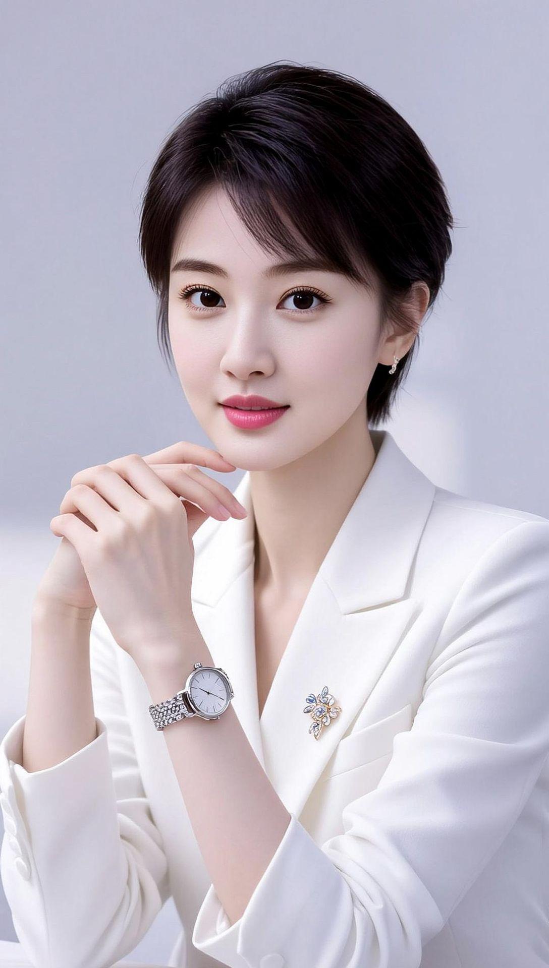 AI白领肖像 抖音ai创作