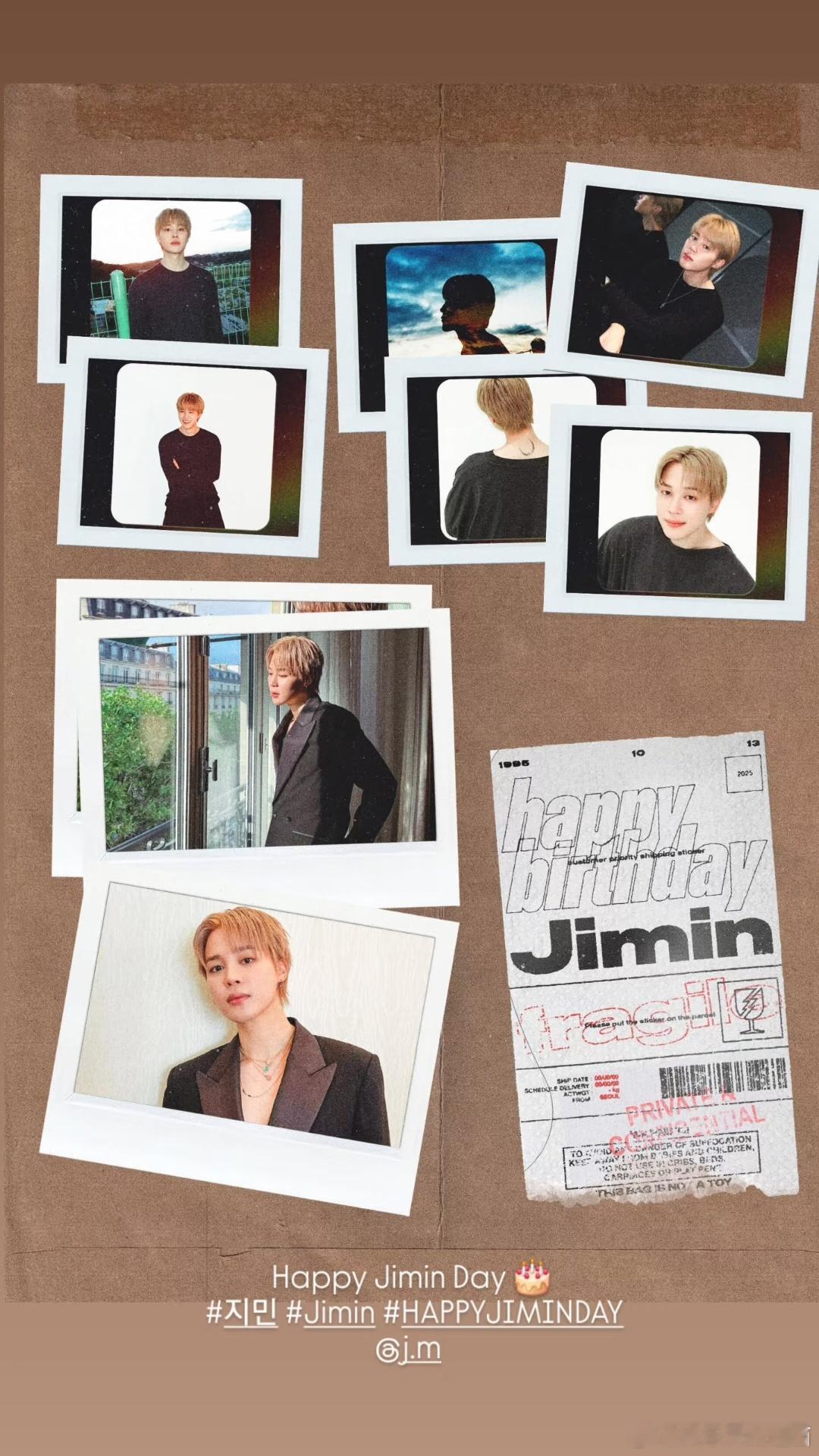 朴智旻1013生日快乐 251013 Happy Jimin Day三十代的第一