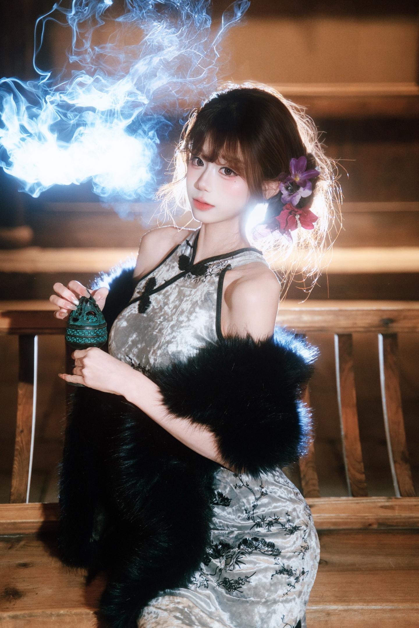 旗袍 福州妆造 模特