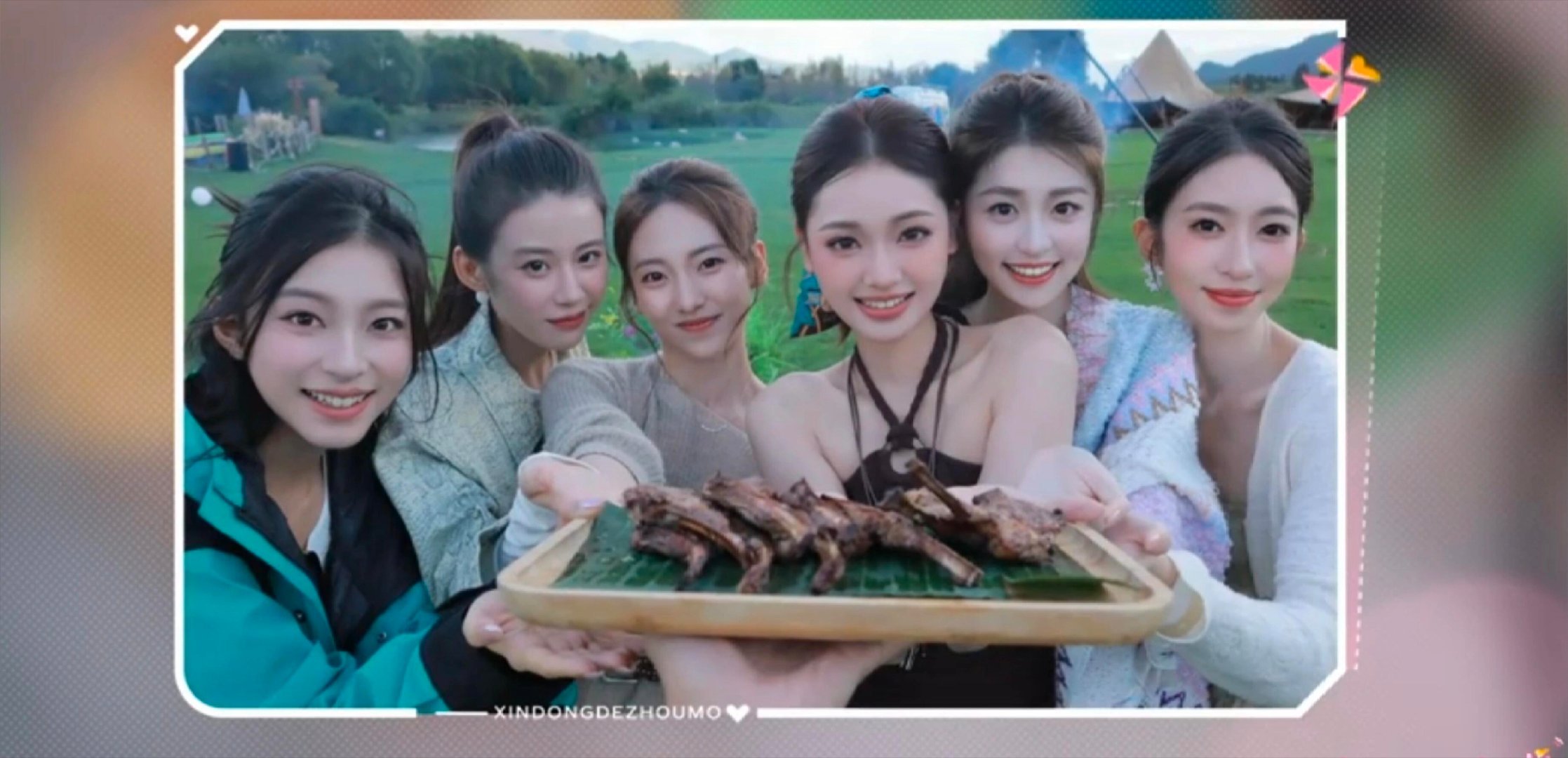 心动8，从长相及性格分析！吃吃，没恋爱时挺理性的多多，潇洒，会遇到真爱的蓝蓝，好