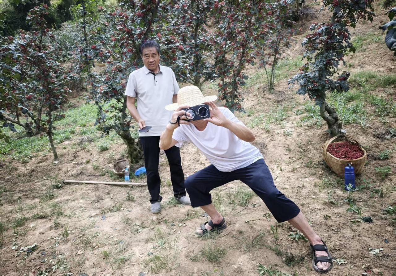 户外拍摄现场 摄影爱好者