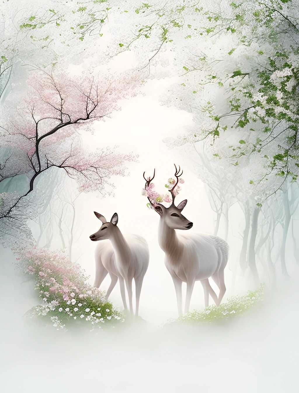 遇见灵鹿，福鹿双全，吉祥兮！ ​​​