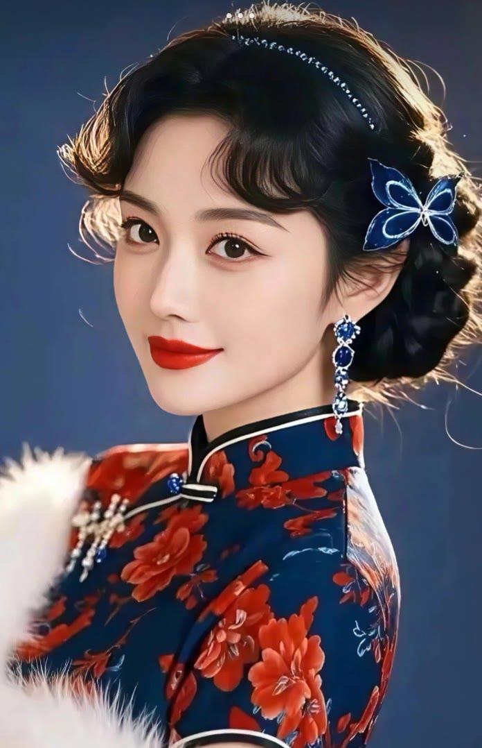 优雅旗袍美人，复古风情，韵味十足！