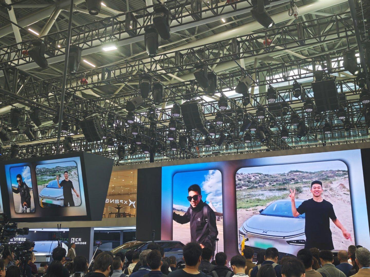 广州车展现场看到小鹏X9超级增程，真是家用MPV天花板啊，前脸科技感拉满，空间也