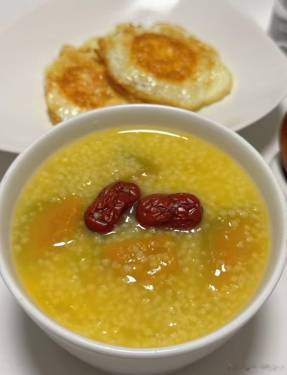 早上喝点热乎的…… 