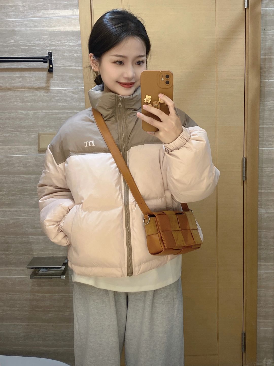 羽绒服也可以很温柔