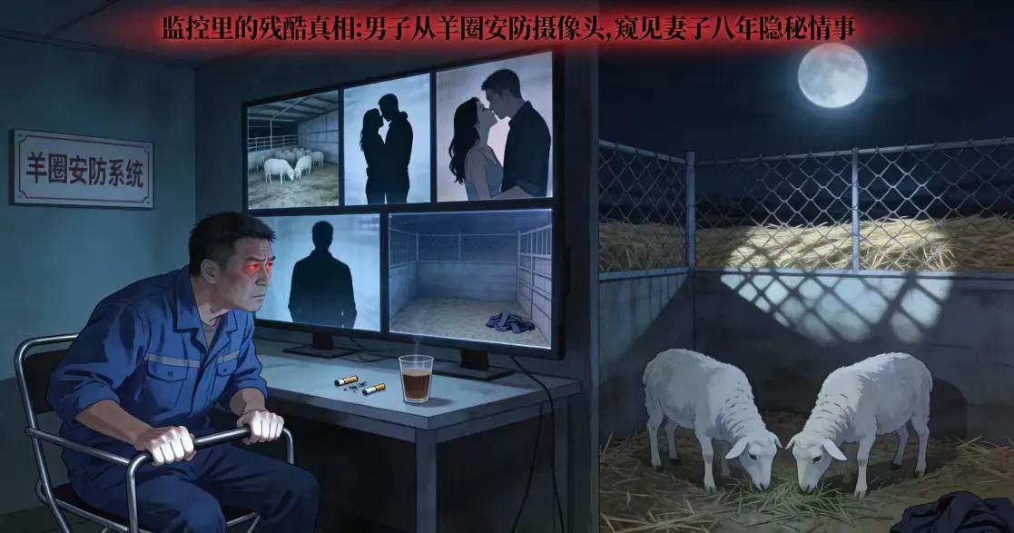 监控里的残酷真相：男子从羊圈安防摄像头，窥见妻子八年隐秘情事

深夜里，寂静的羊