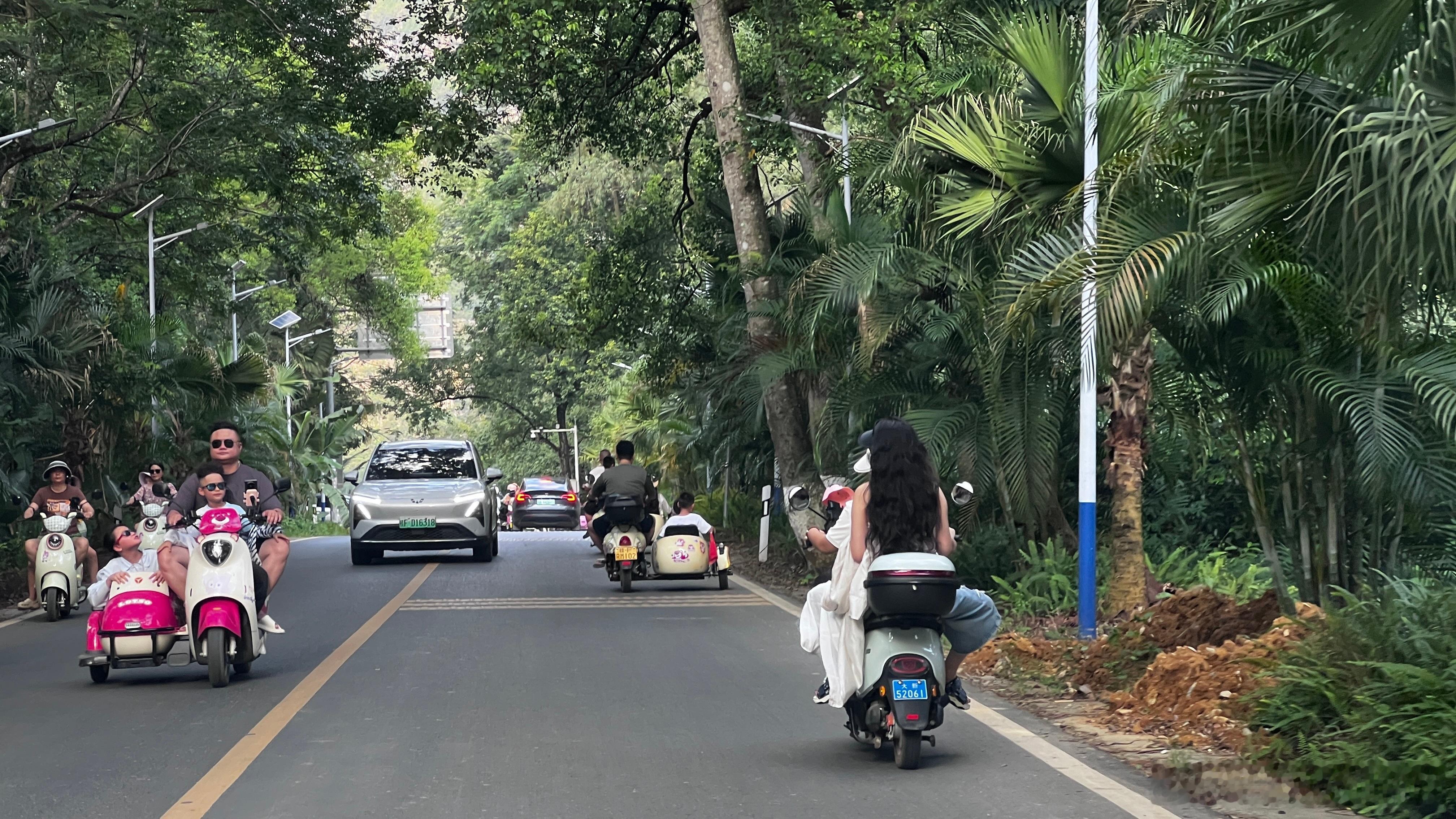两条腿已废，真羡慕能骑小电驴啊  ​​​