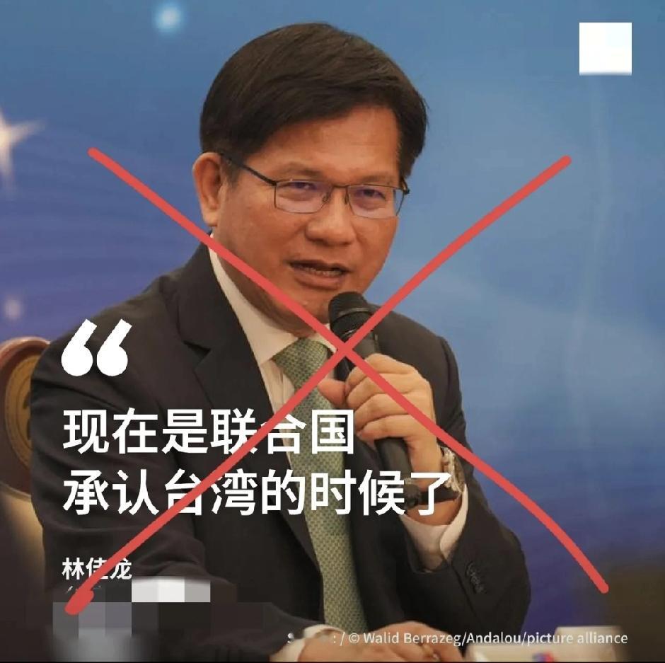 台湾外事部门负责人林佳龙今天在美国保守派媒体《新闻头条》（Newsmax）撰文，