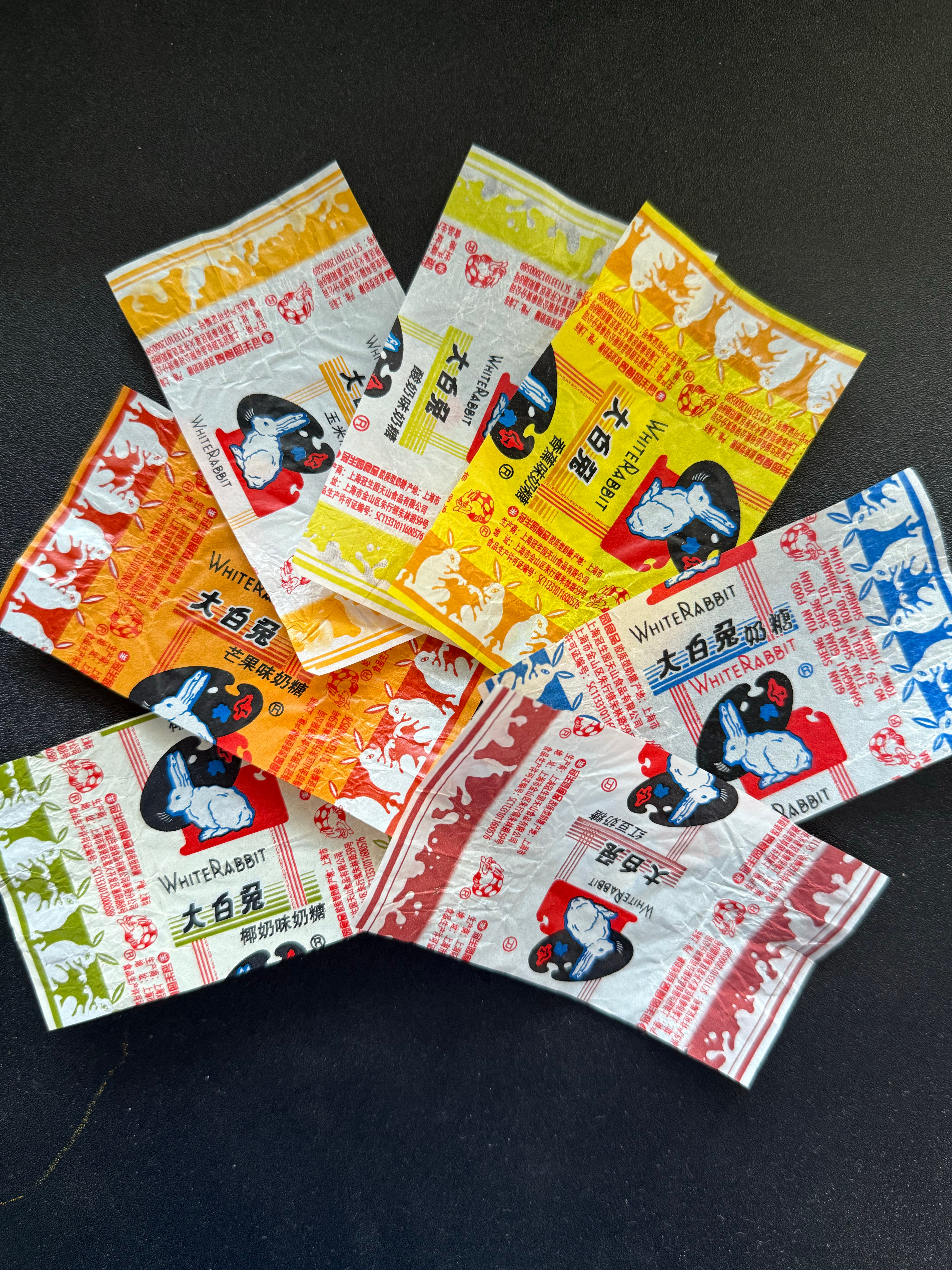 2019年和同桌（对象）一起攒的糖纸