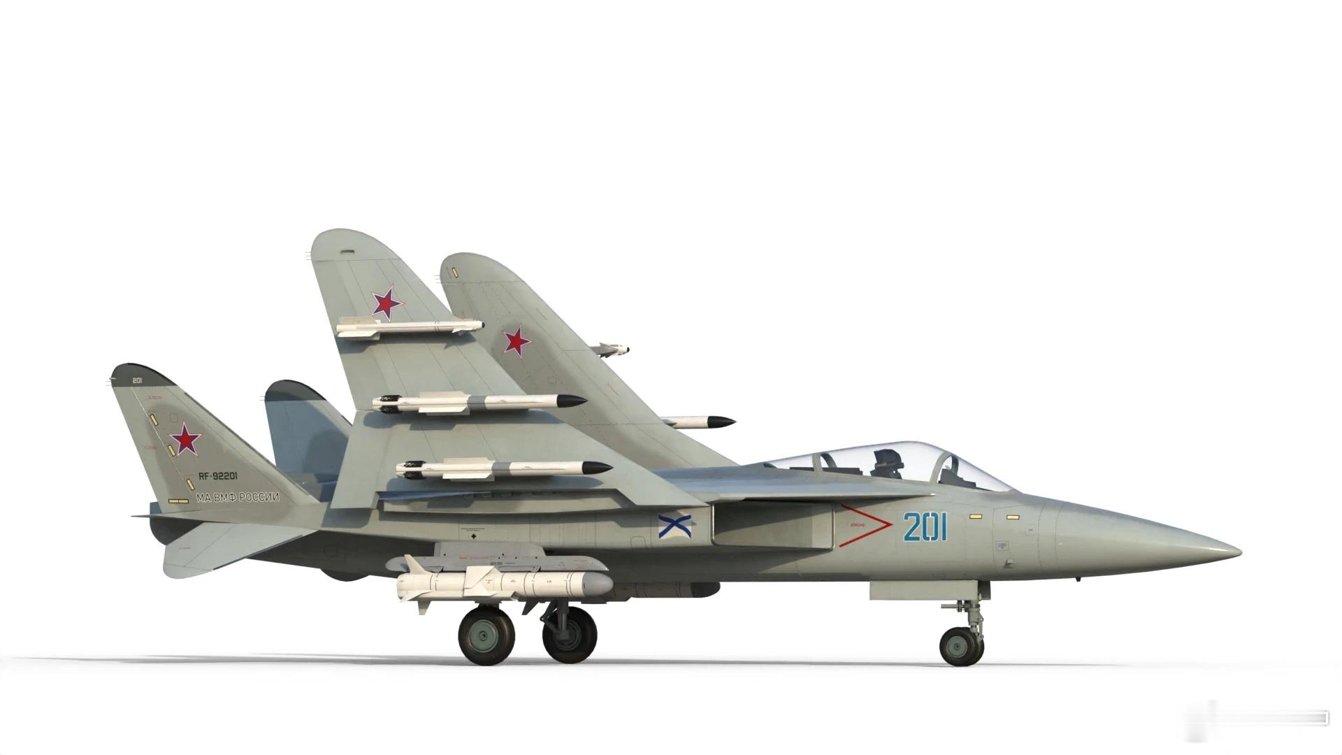航空创作计划 Yakovlev Yak-201是俄罗斯雅克福列夫设计局在1990