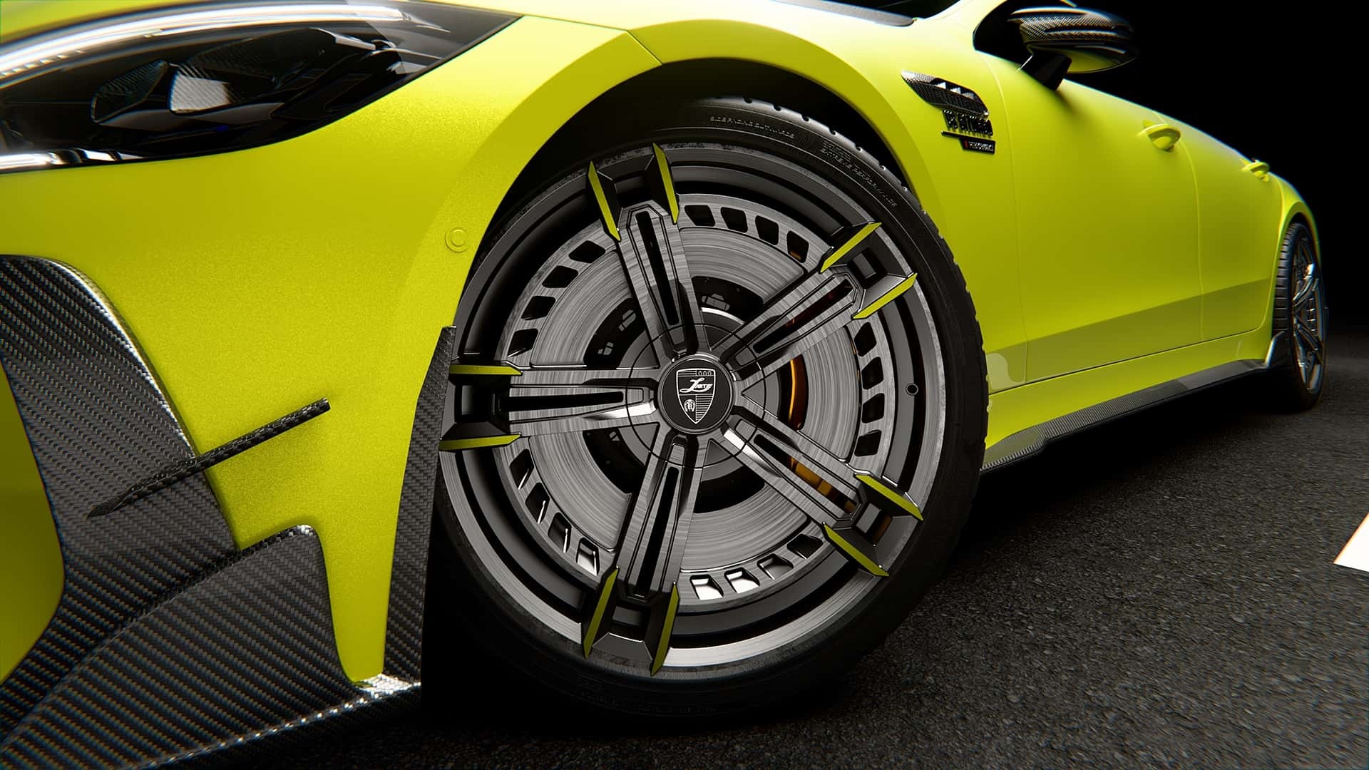 梅赛德斯奔驰  这是LARTE Design为2026款梅赛德斯‑AMG GT 