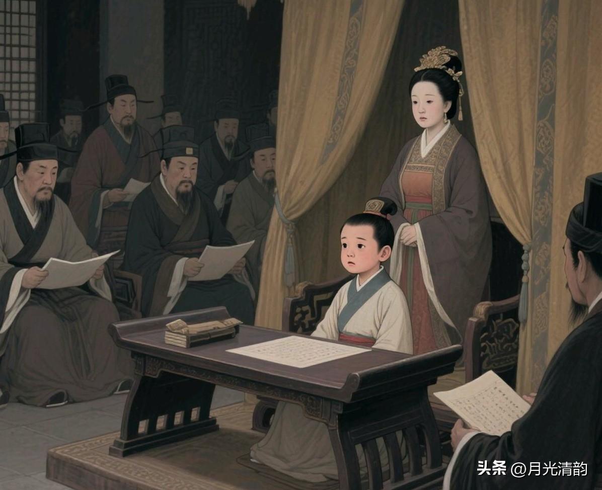 公元1085年，宋神宗病逝。年仅9岁的皇子赵煦即位，史称宋哲宗。主少国疑，朝野震