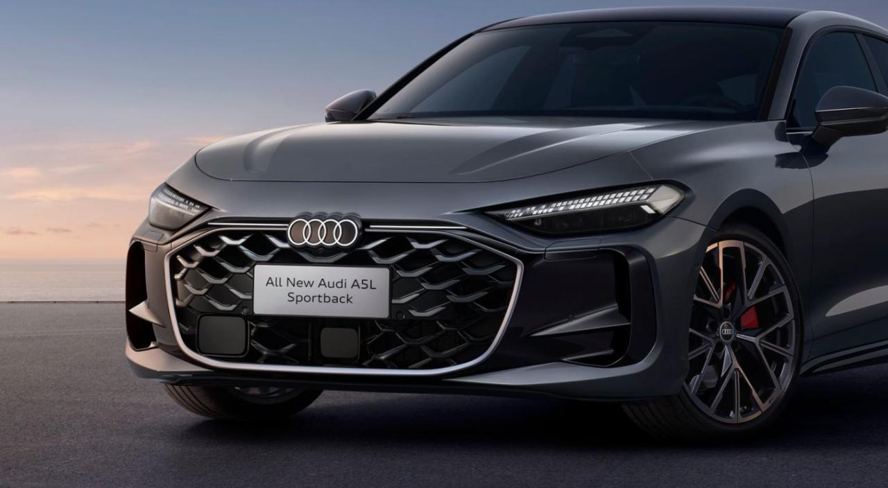 8月1日，上汽奥迪A5L Sportback上市，售价25.59万起，对于奥迪A