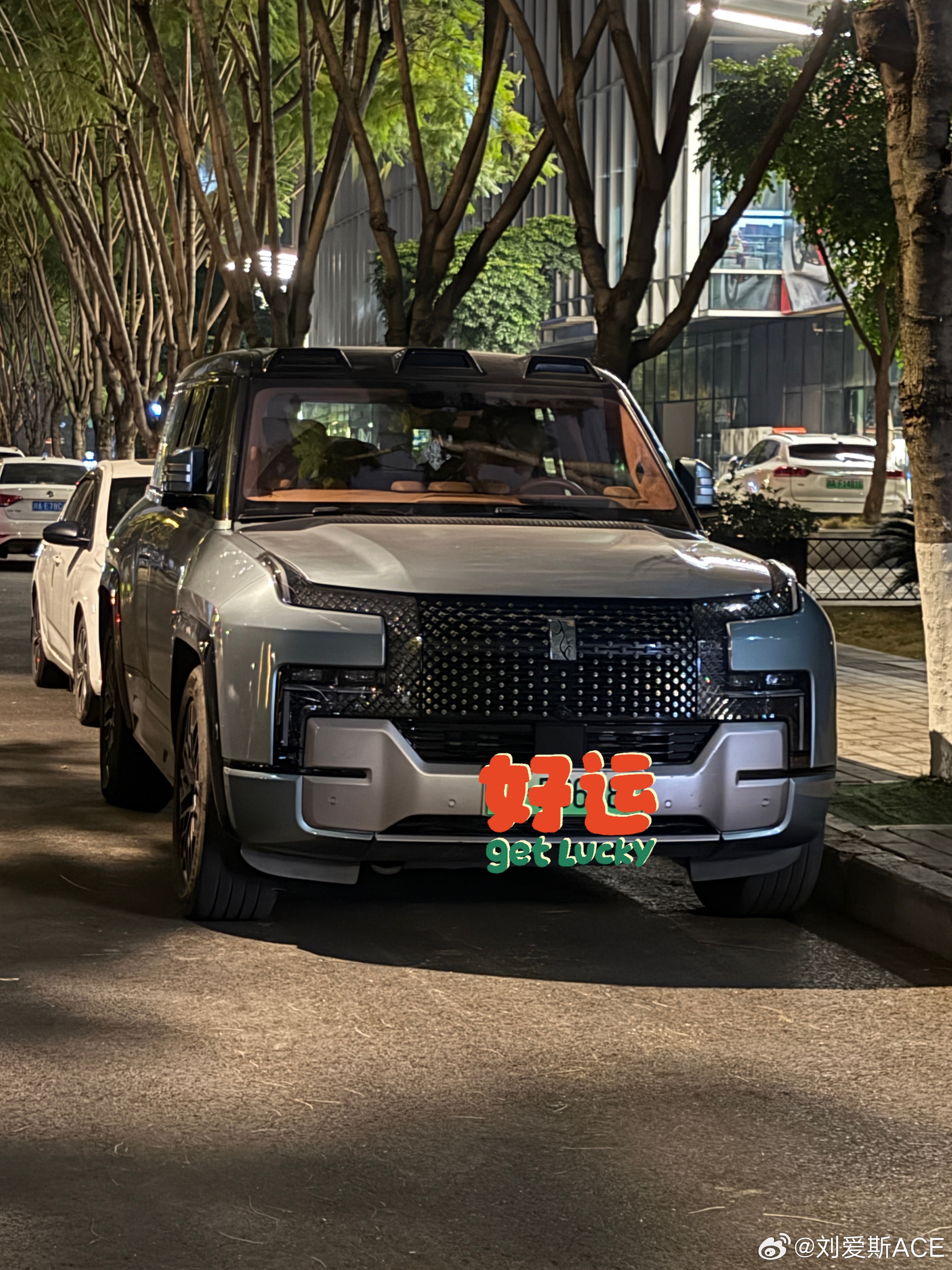 仰望U8不亮灯的时候 线条也好帅我和汽车的日常我的日常plog仰望u8 成都