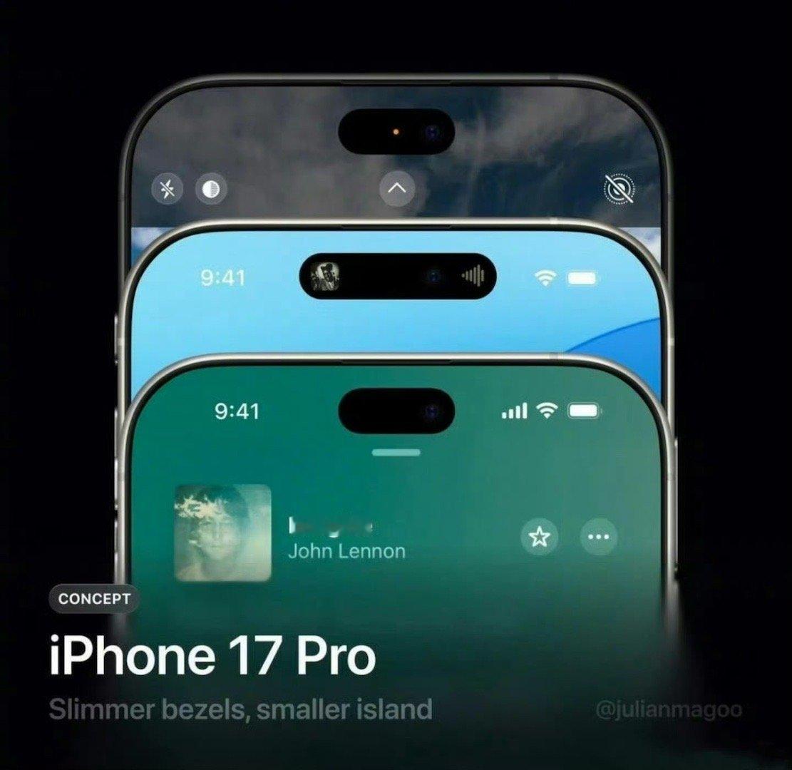 iPhone17标准版或缩小灵动岛实现逐年“撤离”灵动岛计划，一定又能让苹果设计