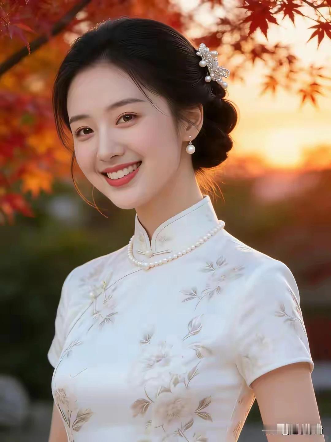 临江闲坐对残阳，
风拂云鬓韵自扬。
几缕秋怀随远岫，
雁鸣声声归家乡。