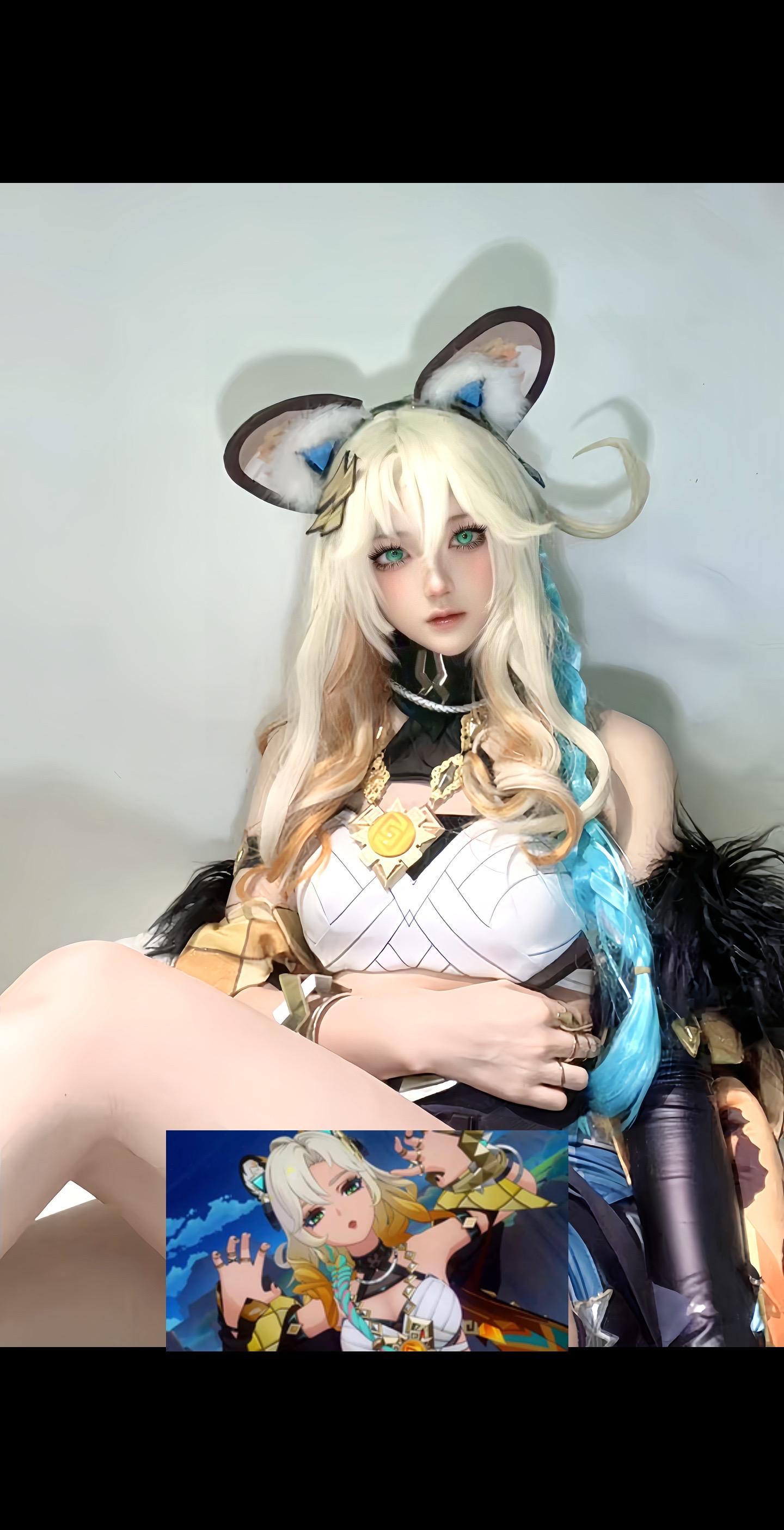 黑皮。原神玩家还是太全面了