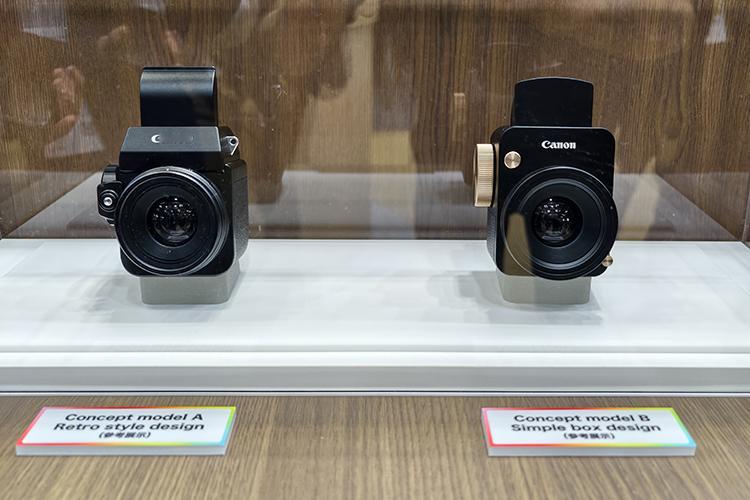 有意思，佳能在CP+2026上带来了一款佳能复古概念机，类似于哈苏500和海鸥4