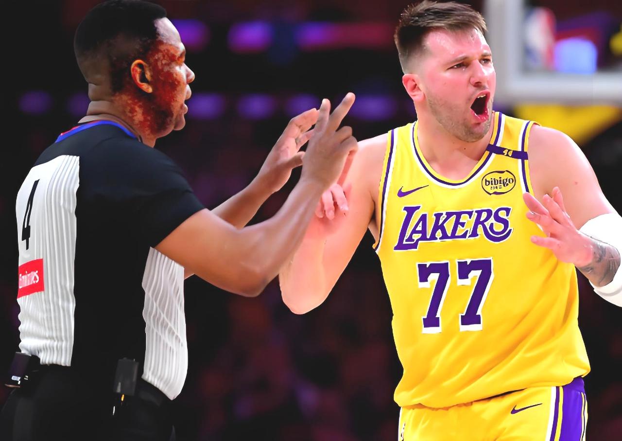 名记抱怨东契奇造犯规太多，已经到了失控的地步。

前两天湖人同快船的比赛，赛后泰