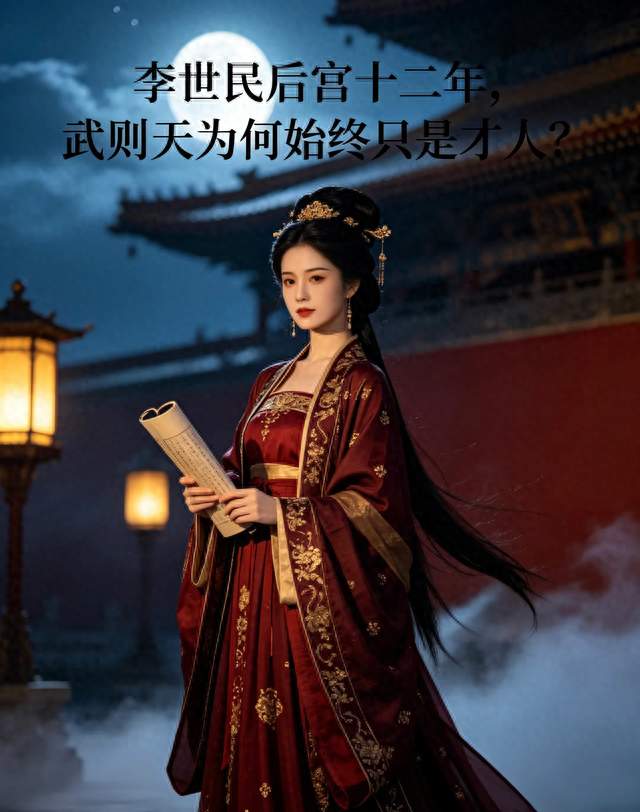 十二年深宫冷寂：被太宗冷落的武媚娘，终成千古女帝